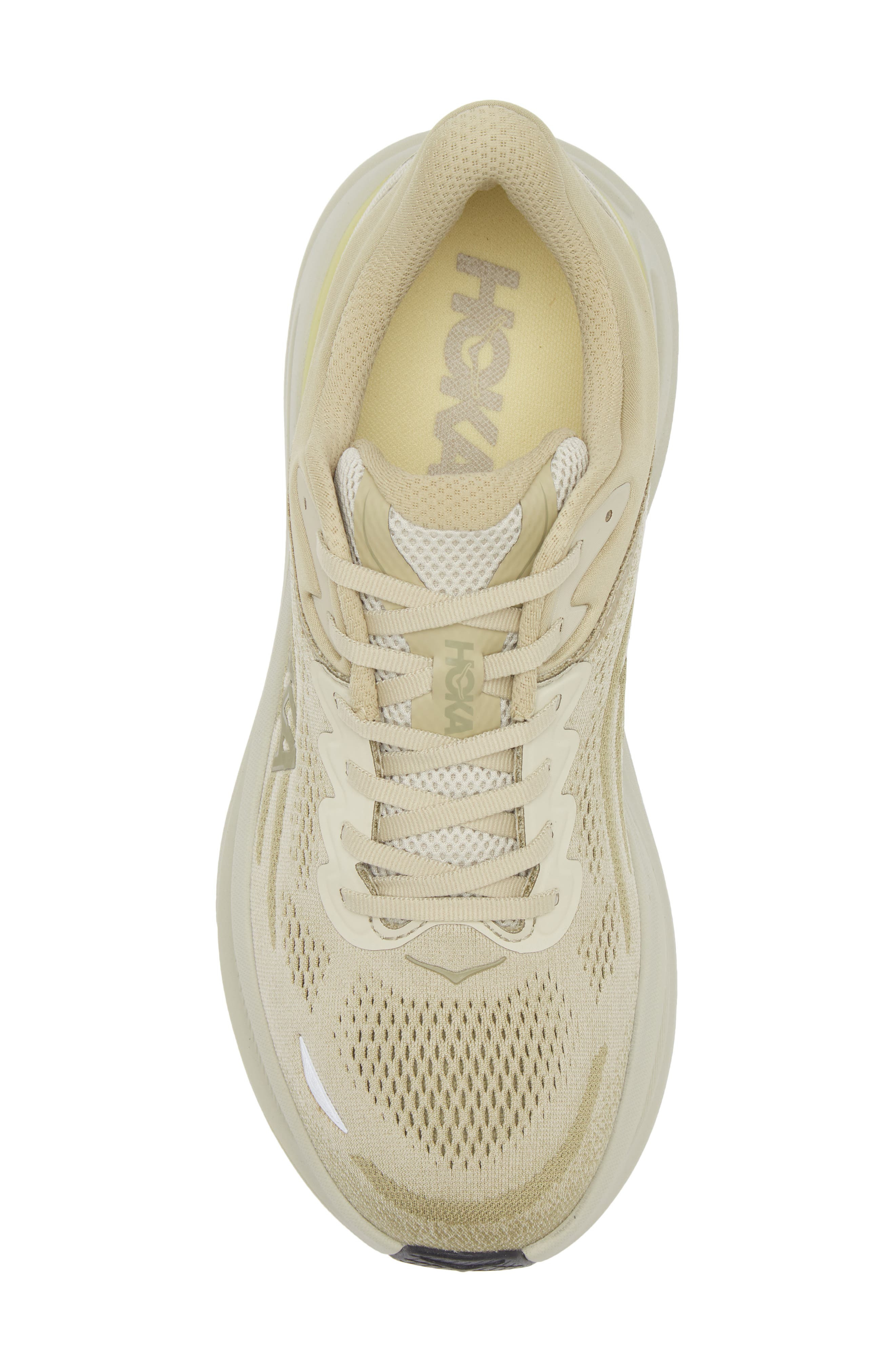 HOKA Bondi 9 Running Shoe in Grassland /Oyster Mushroom at Nordstrom - 5