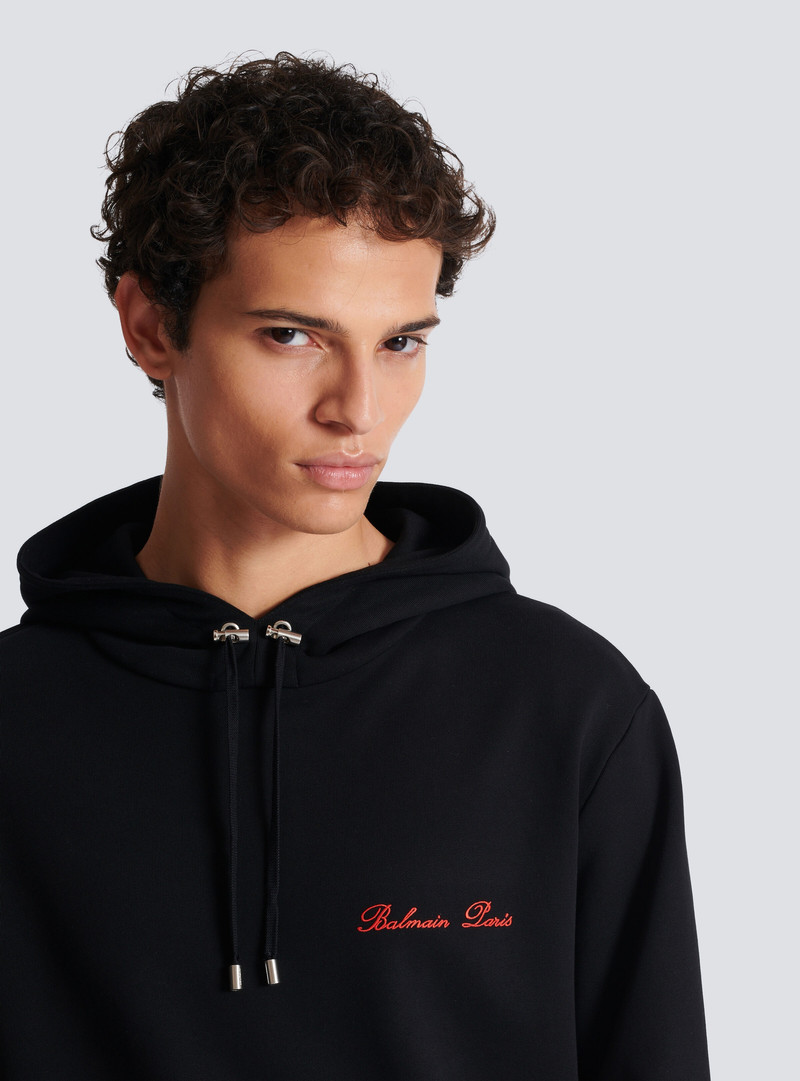Balmain Signature hoodie 7