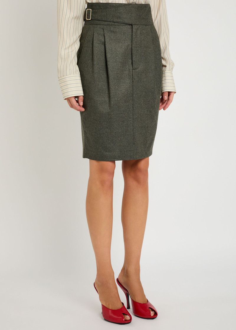 armarium Armarium Lucrezia Wool Mini Skirt outlook