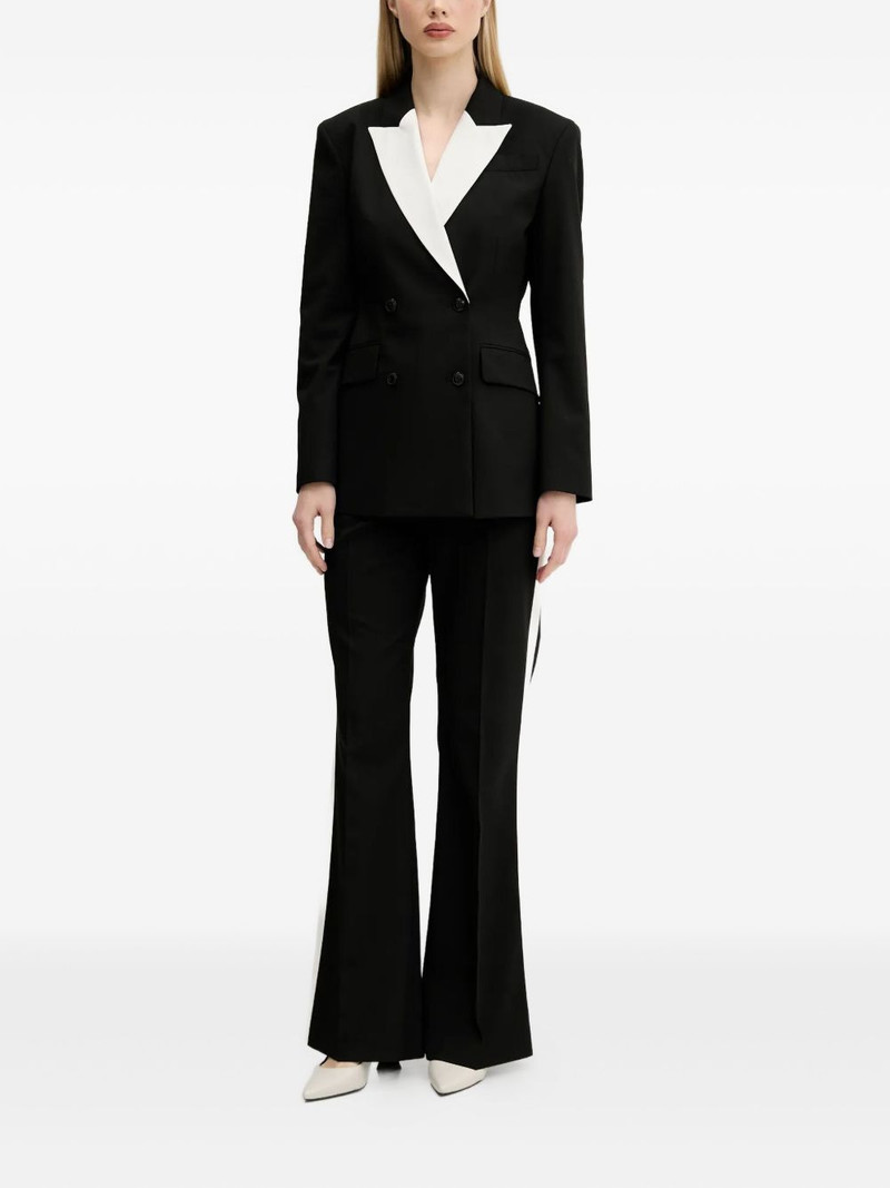HUGO side-stripe flared trousers outlook