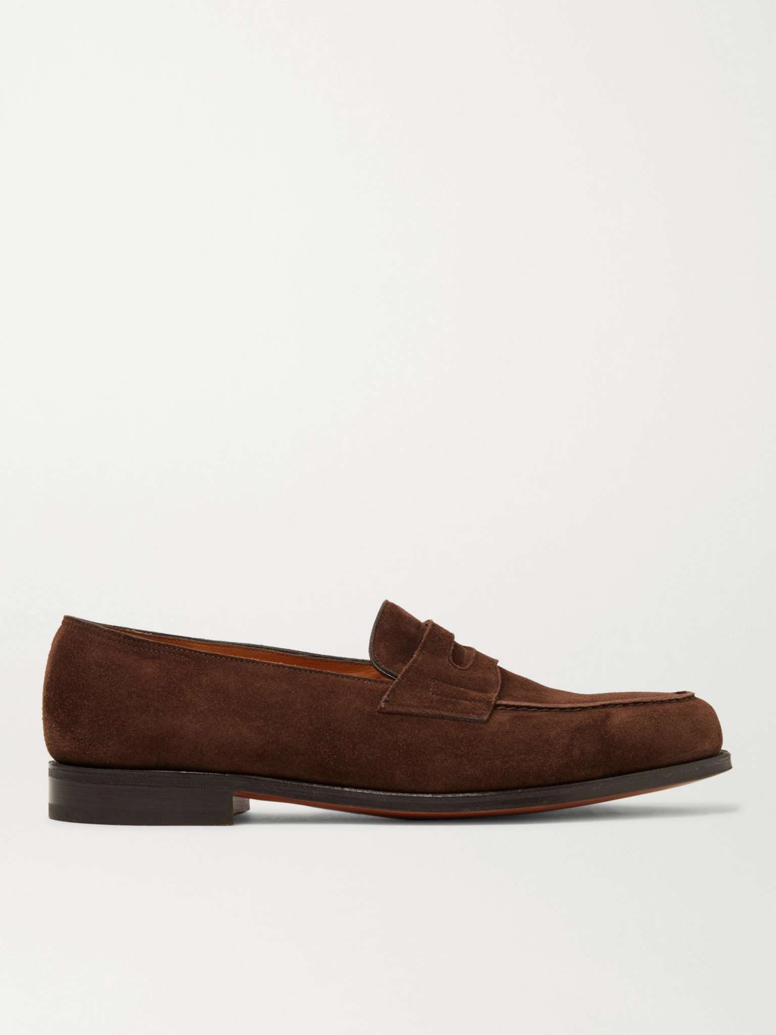 Lopez Suede Penny Loafers - 1