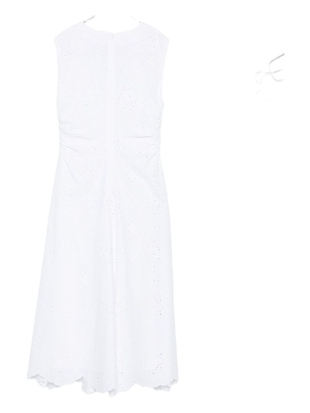 midi Aven eyelet-embroidered sleeveless dress - 2