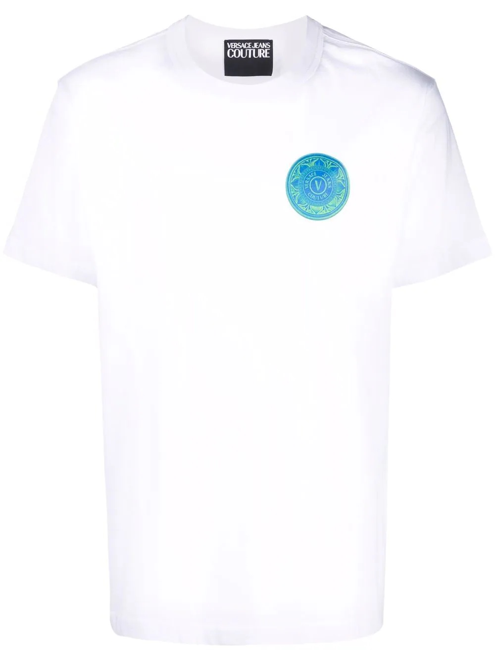 logo-print cotton T-shirt - 1