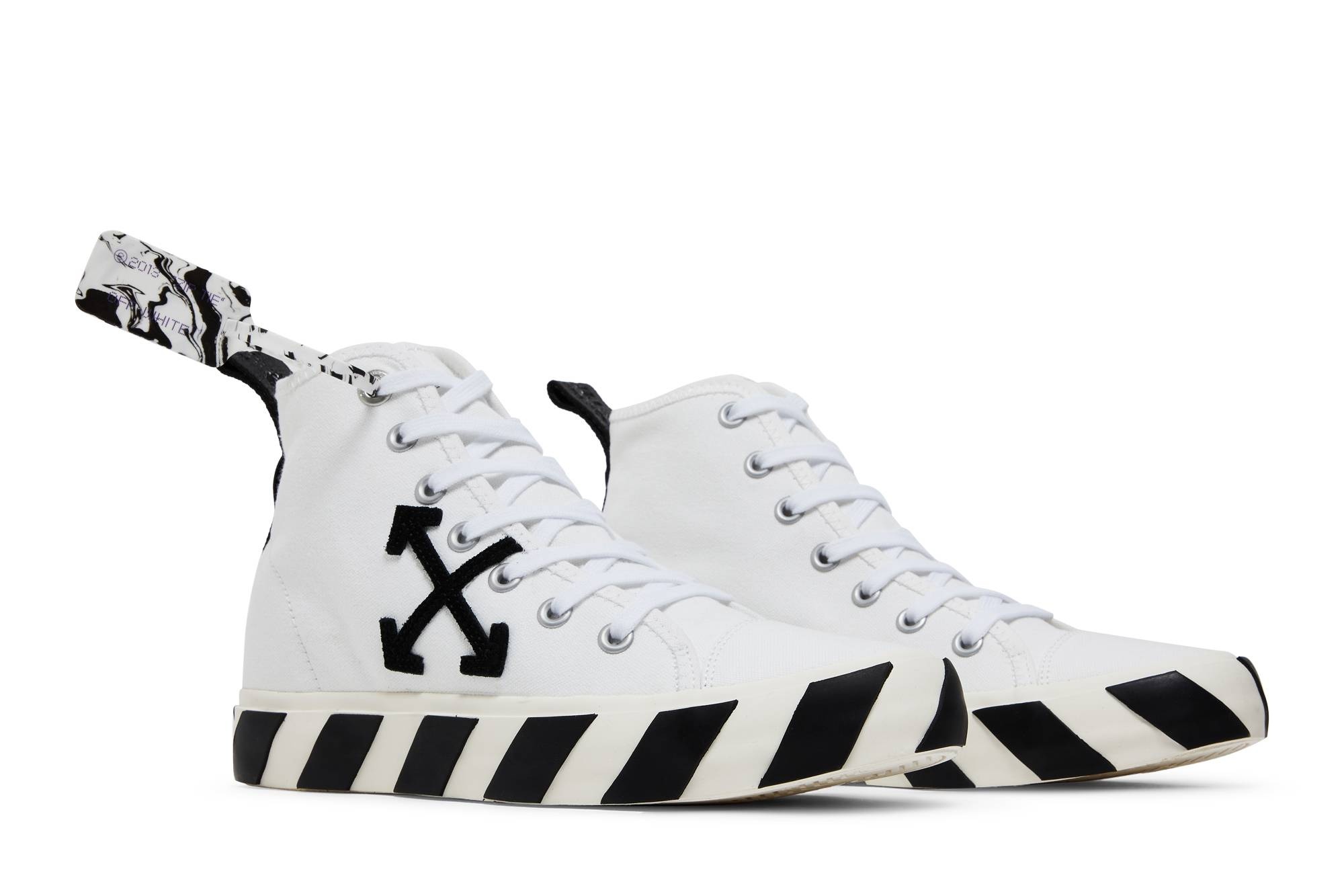 Off-White Vulc Sneaker Mid 'White Black' - 8