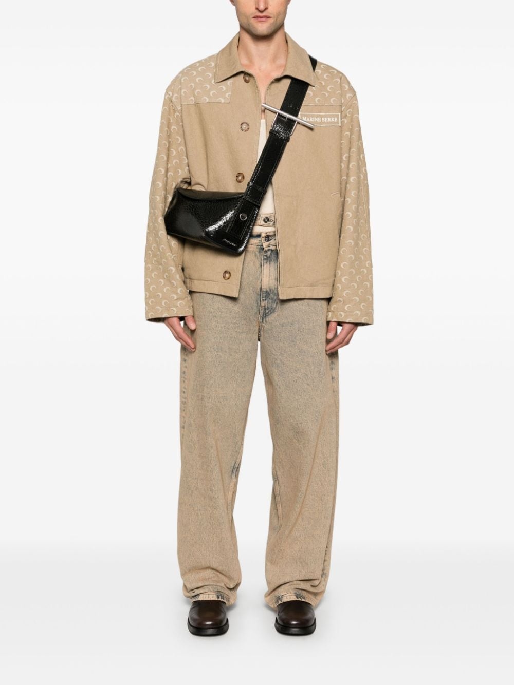Moon-jacquard jacket - 2