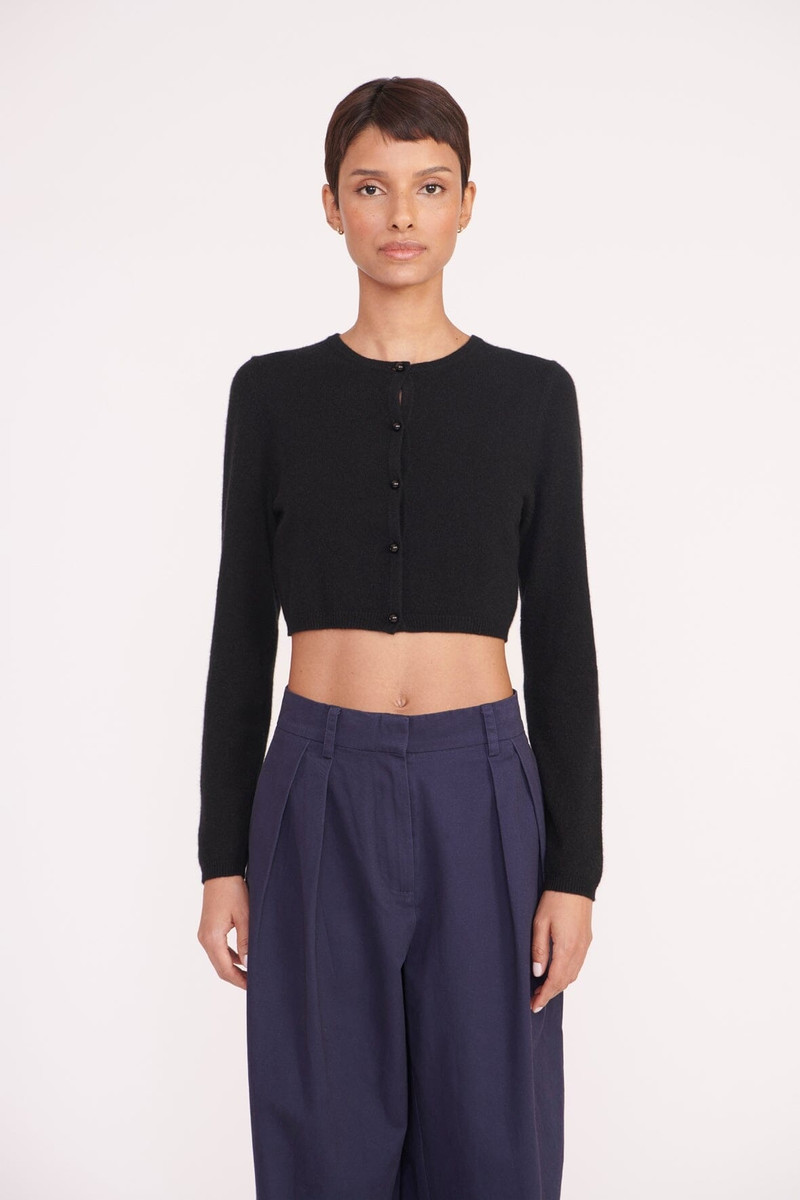 STAUD STAUD DEANNA SWEATER BLACK outlook