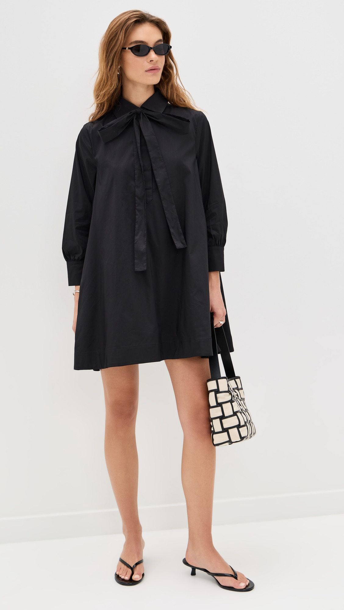 Border Woven Mini Tote - 6