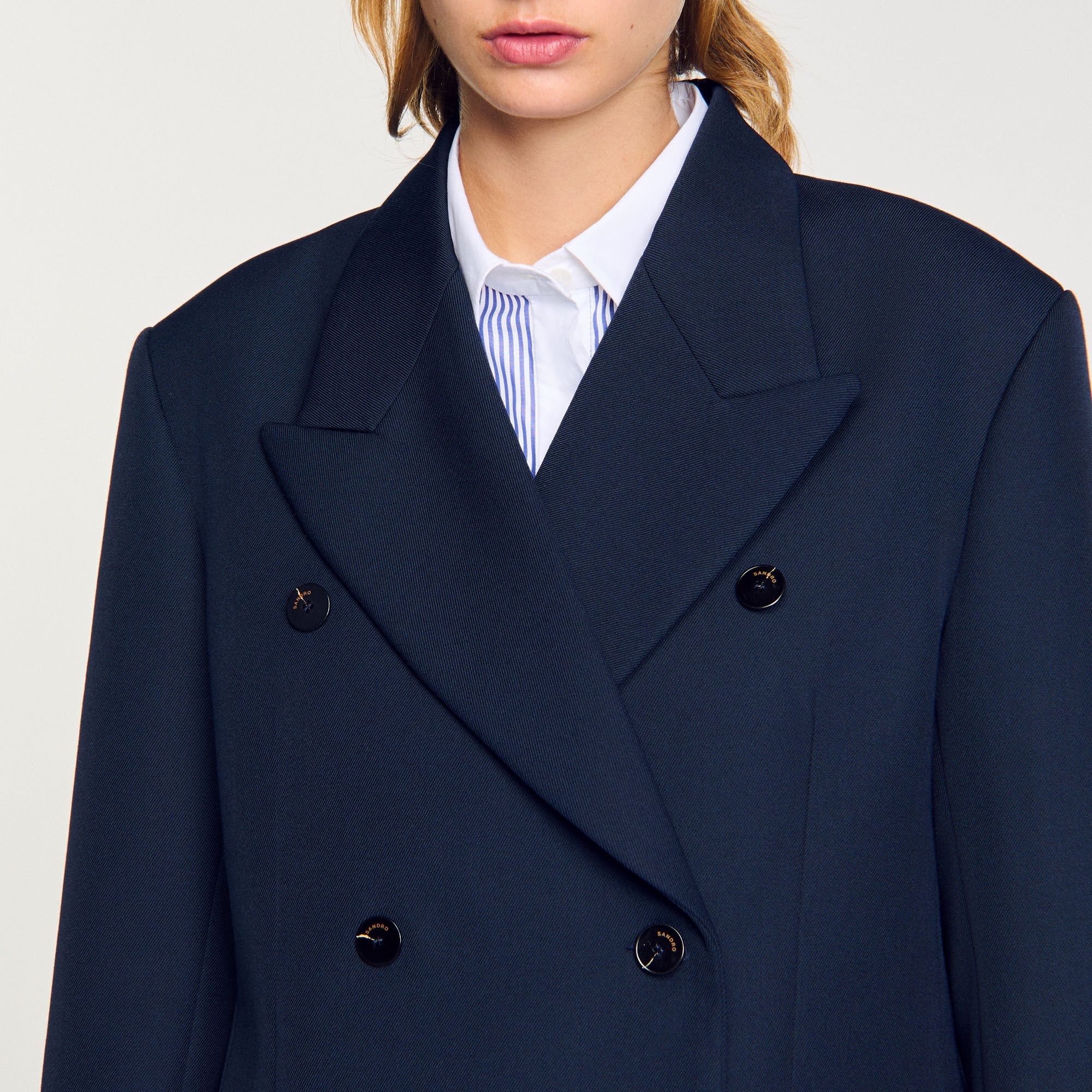 WOOL BLEND SUIT JACKET - 4