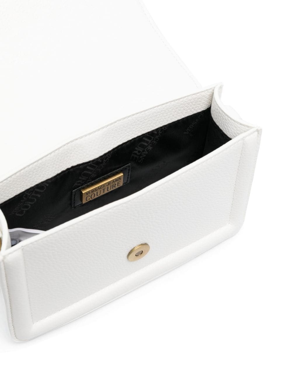 Couture logo-plaque shoulder bag - 6