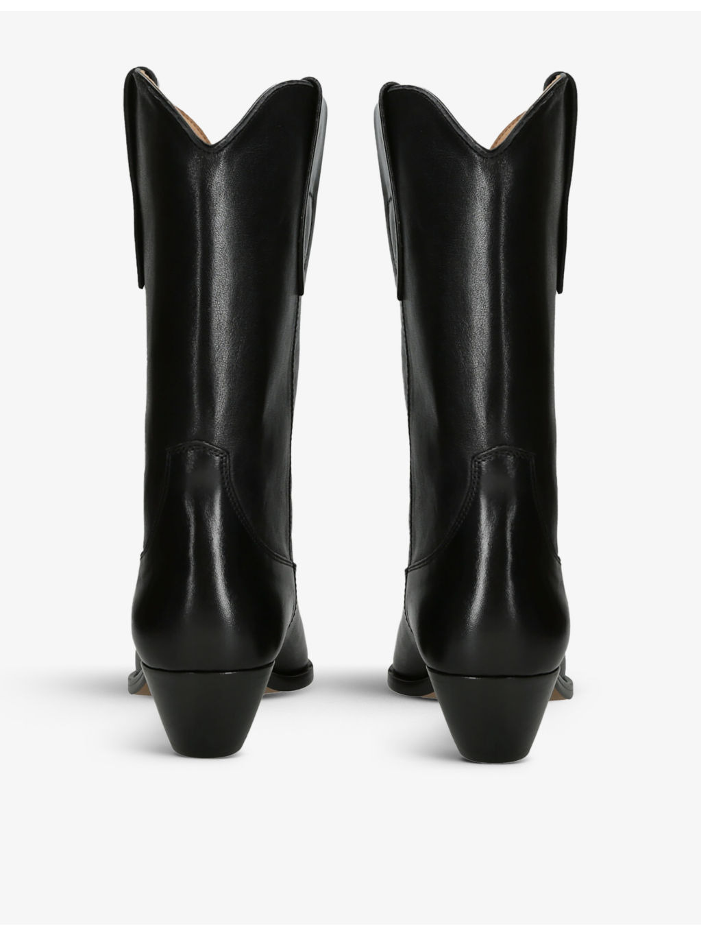Duerto pointed-toe leather heeled cowboy boots - 3