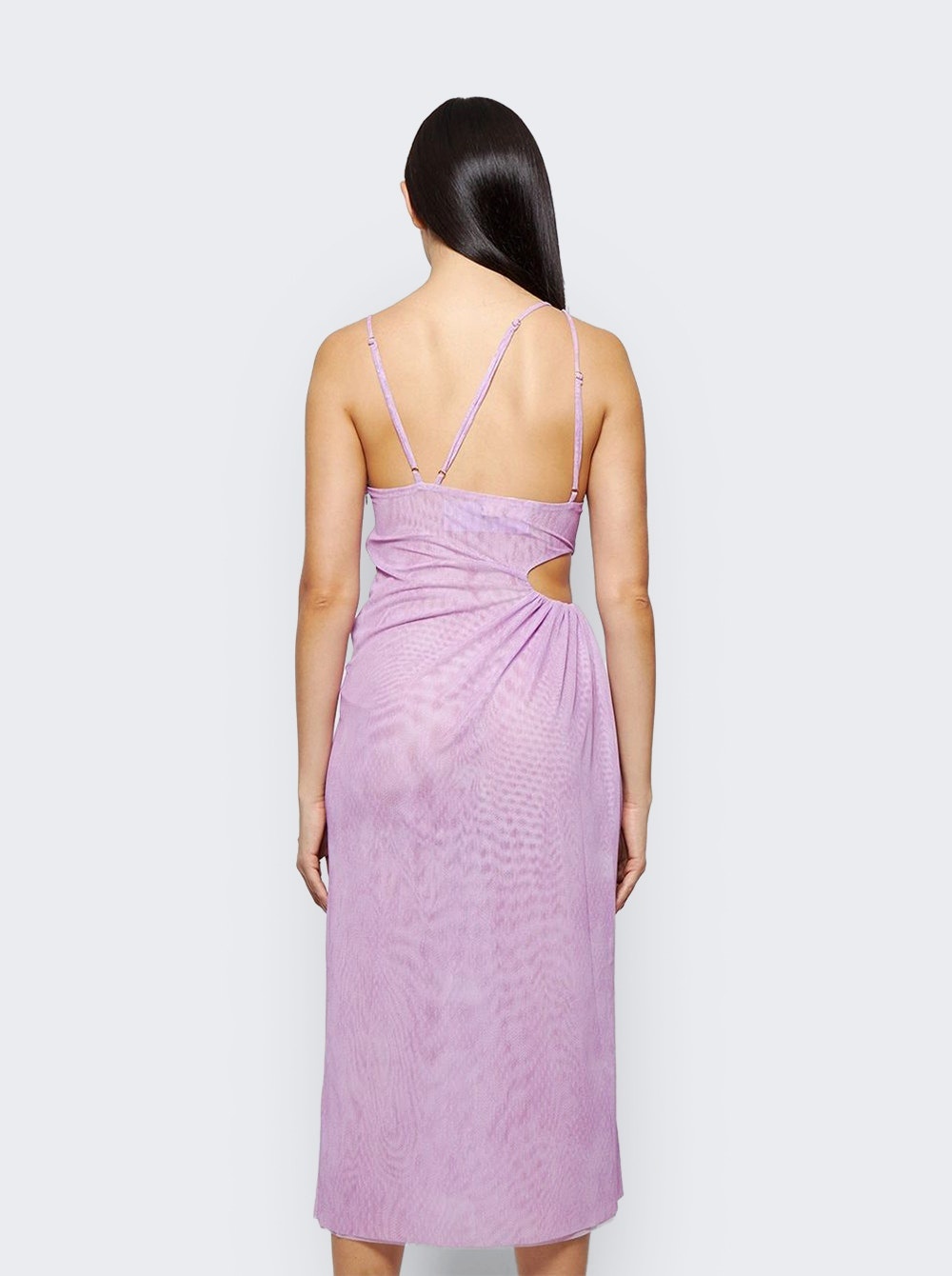 Single Slip Dress Purple - 5