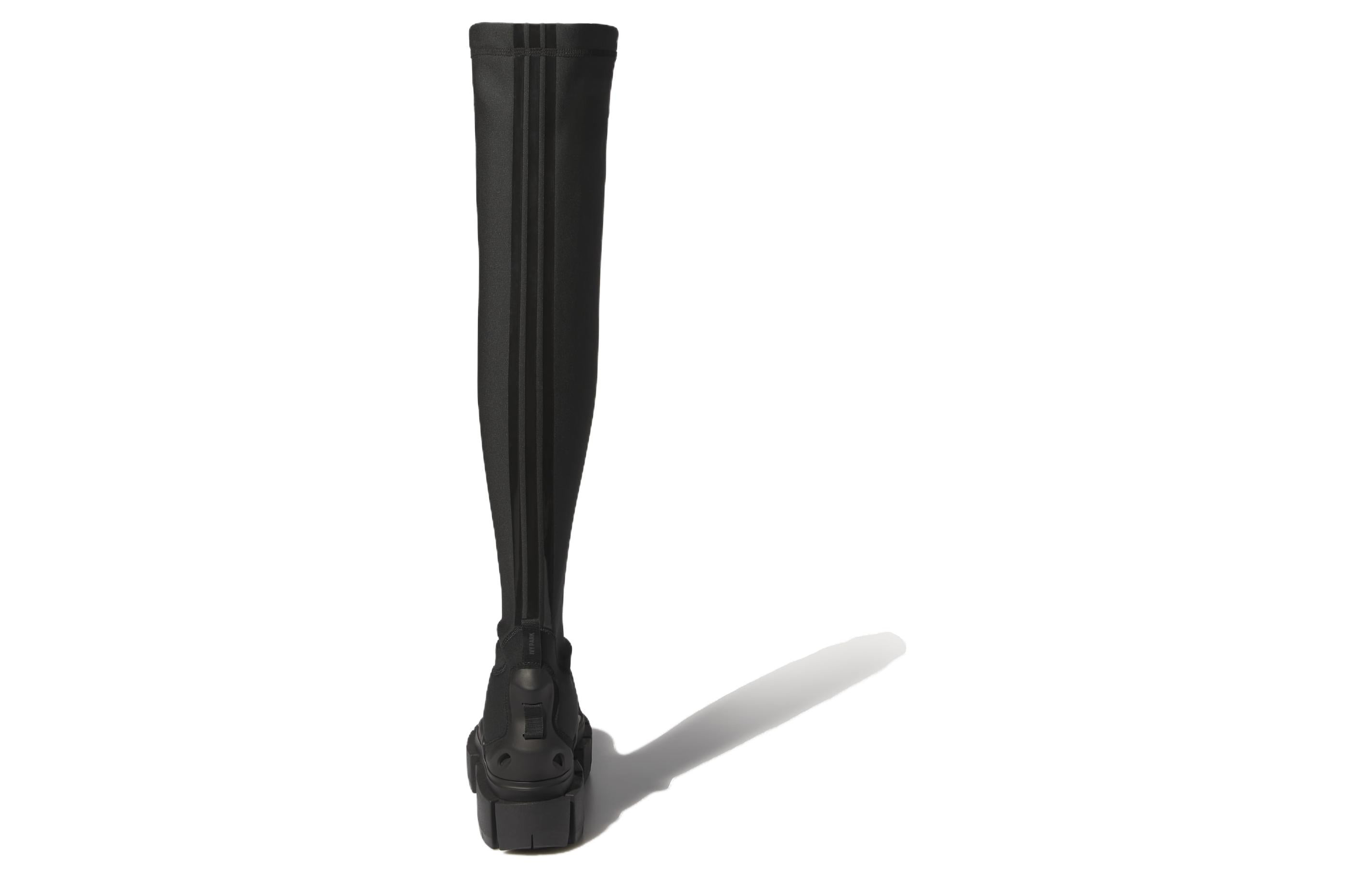 (WMNS) adidas originals Supersleek Long Boots x Ivy Park 'Noir' IG2984 - 3