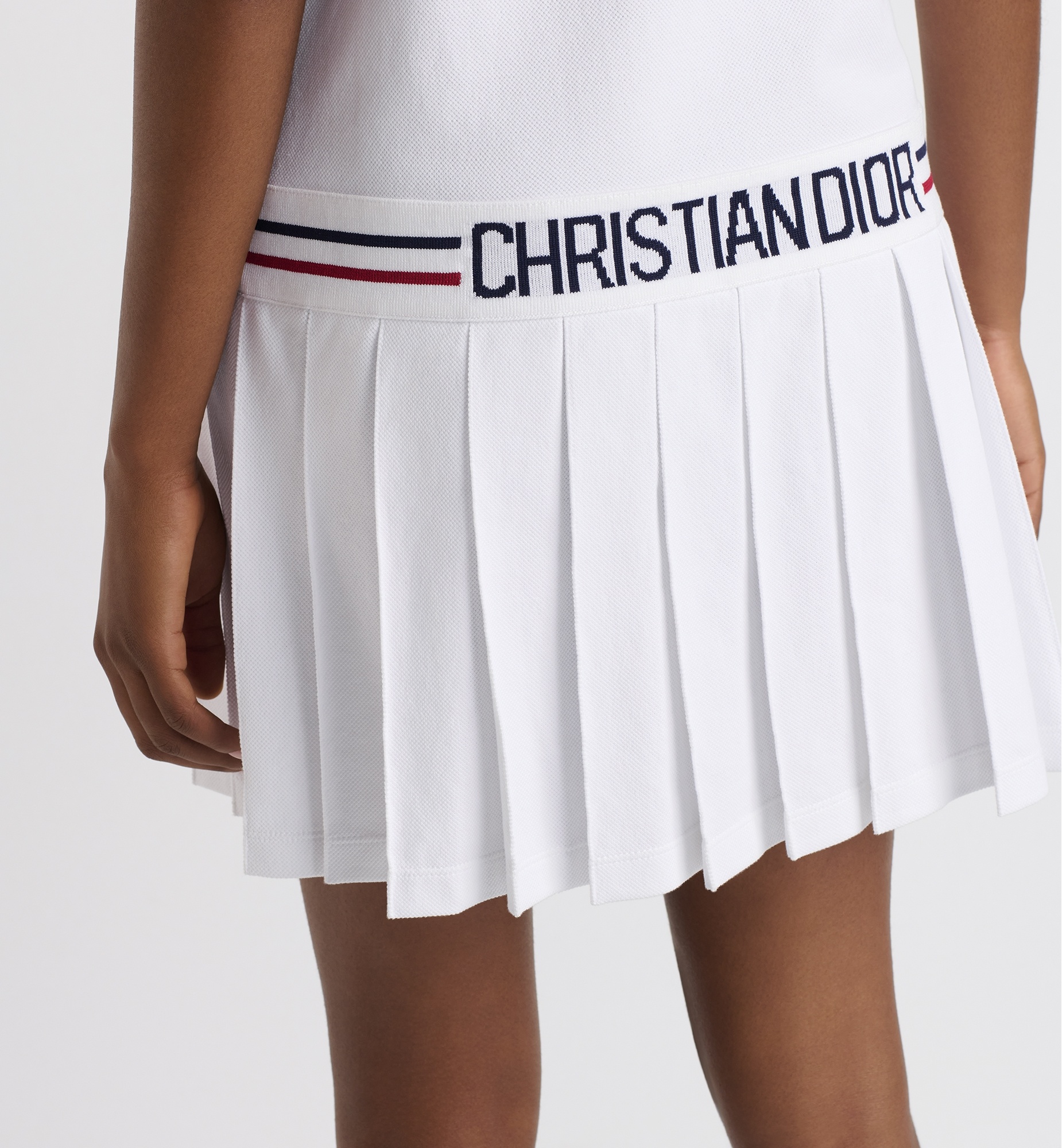 Dior Vibe Short Pleated Polo Dress - 4