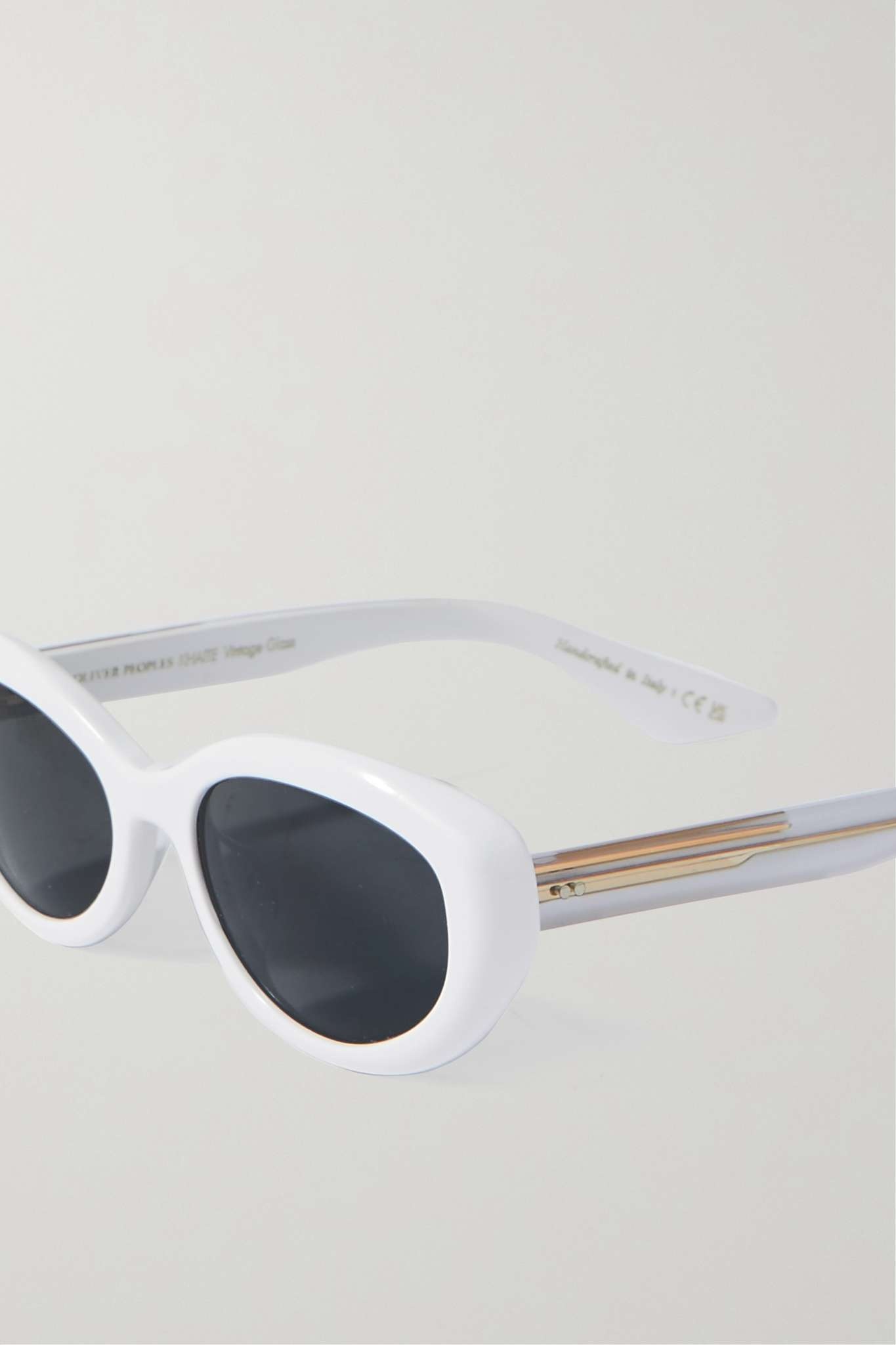 + Khaite 1969 oval-frame acetate sunglasses - 4