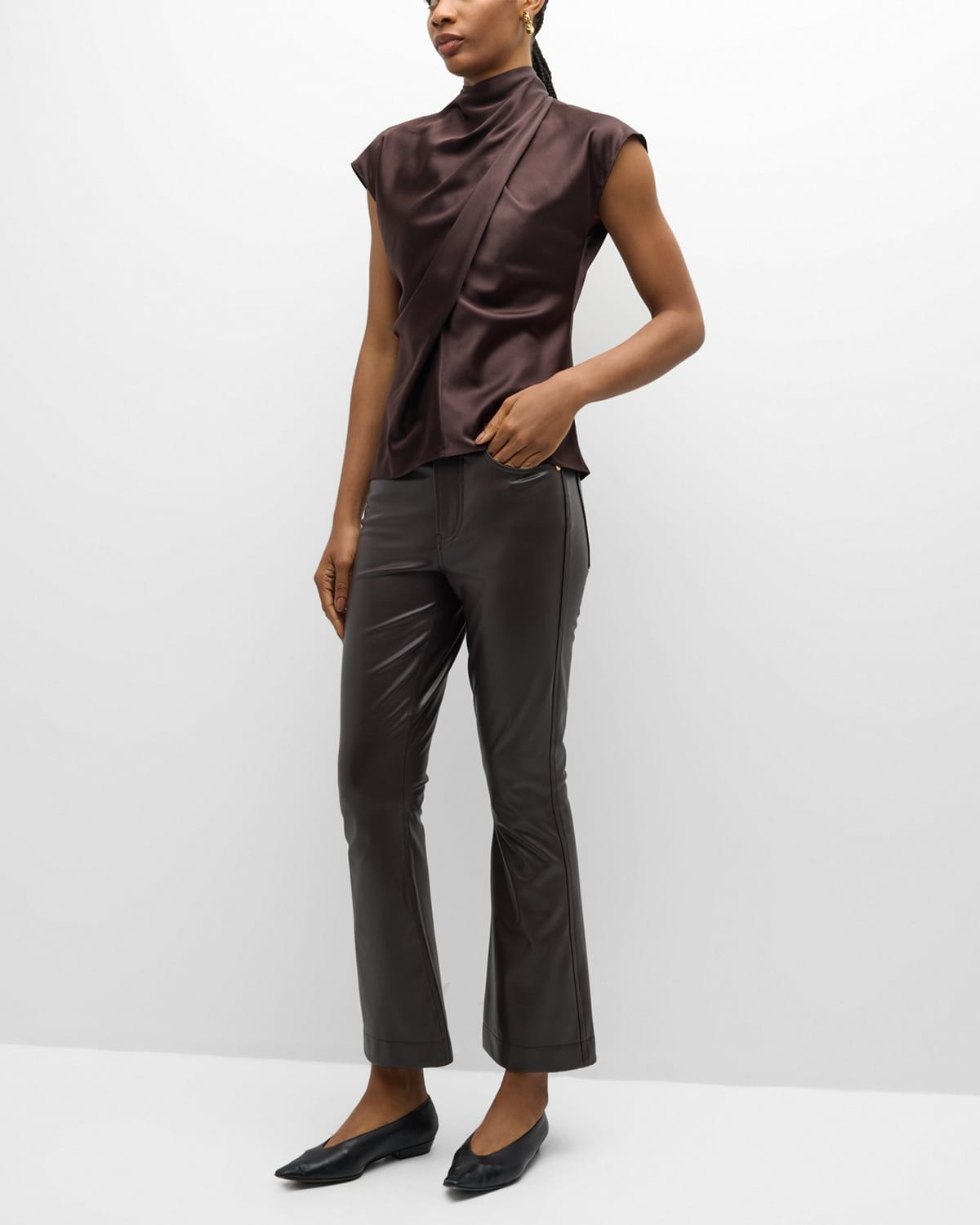 Leilany Draped Tie-Back Top - 3