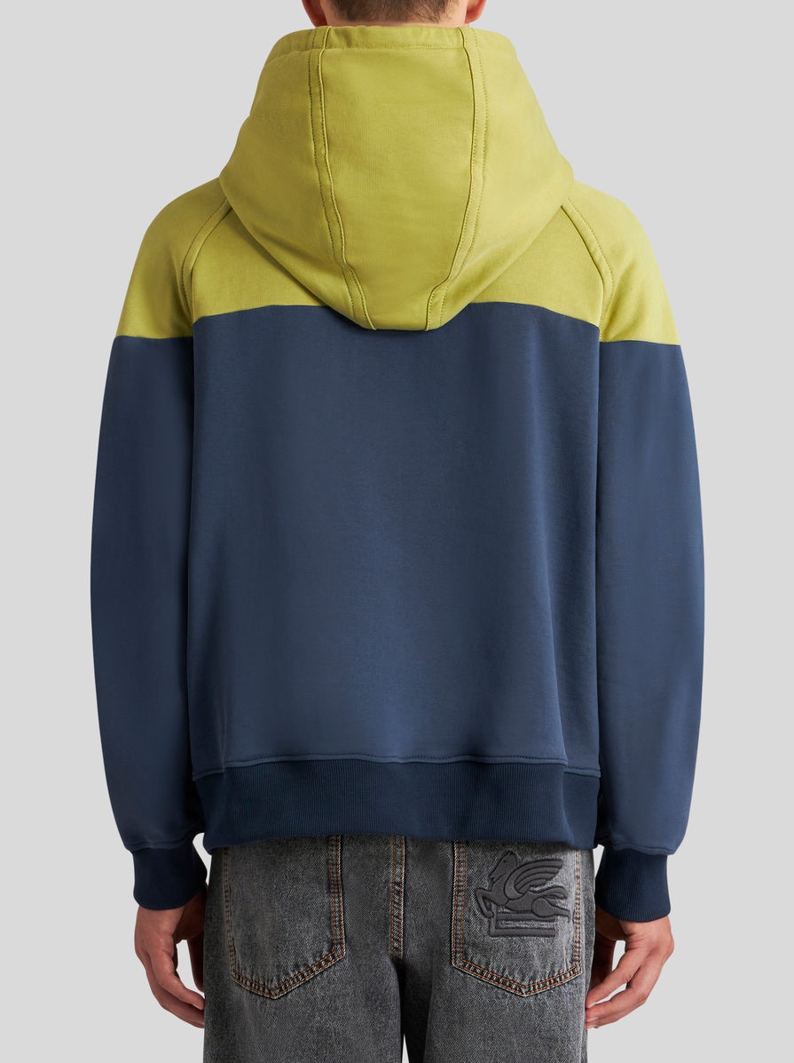 Etro HOODED SWEATSHIRT WITH LOGO | REVERSIBLE