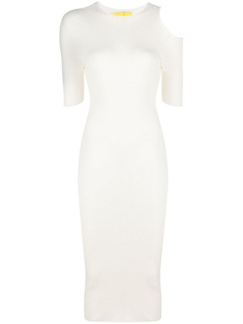 ribbed midi dress 1