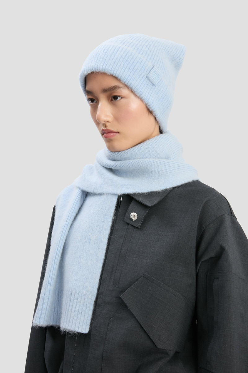Alpaca Hat In Glacial Blue 3