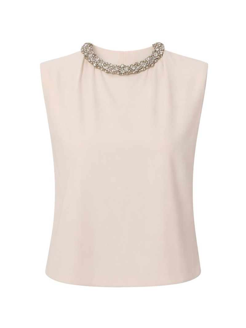crystal-collar T-shirt 1