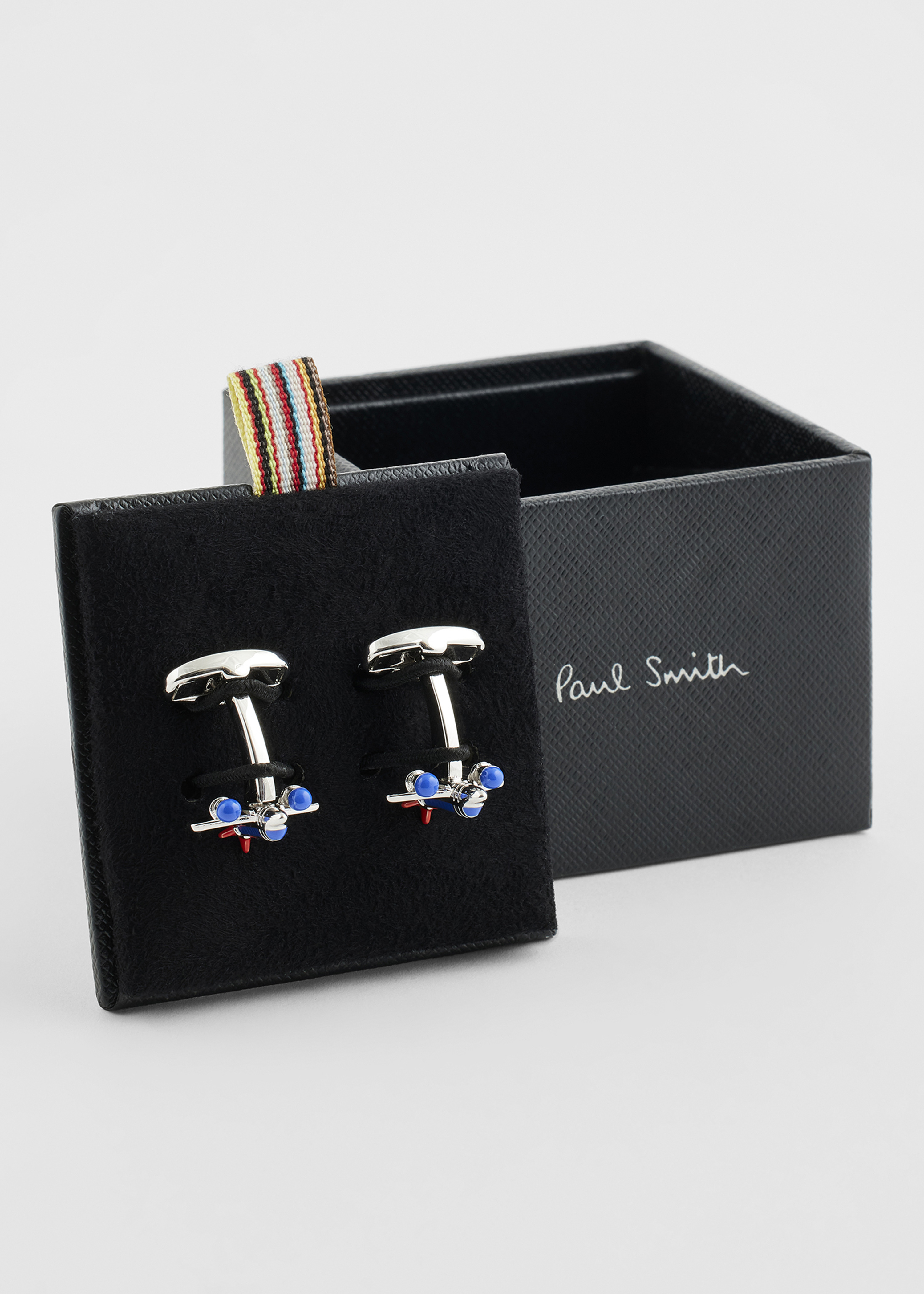 Silver 'Aeroplane' Cufflinks - 4