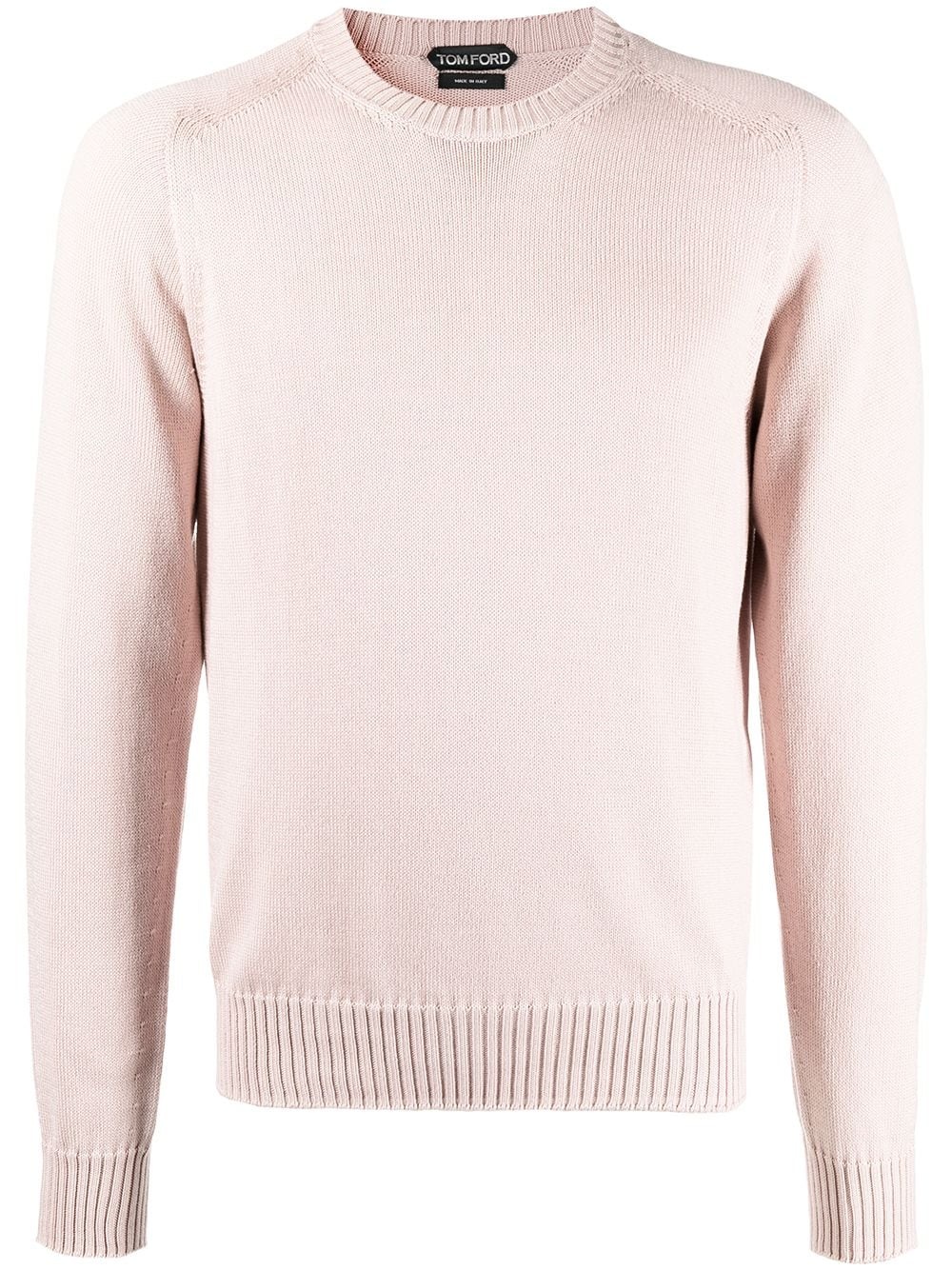 raglan sleeves crew neck jumper - 1