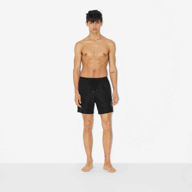 Burberry Oak Leaf Crest Drawcord Swim Shorts outlook
