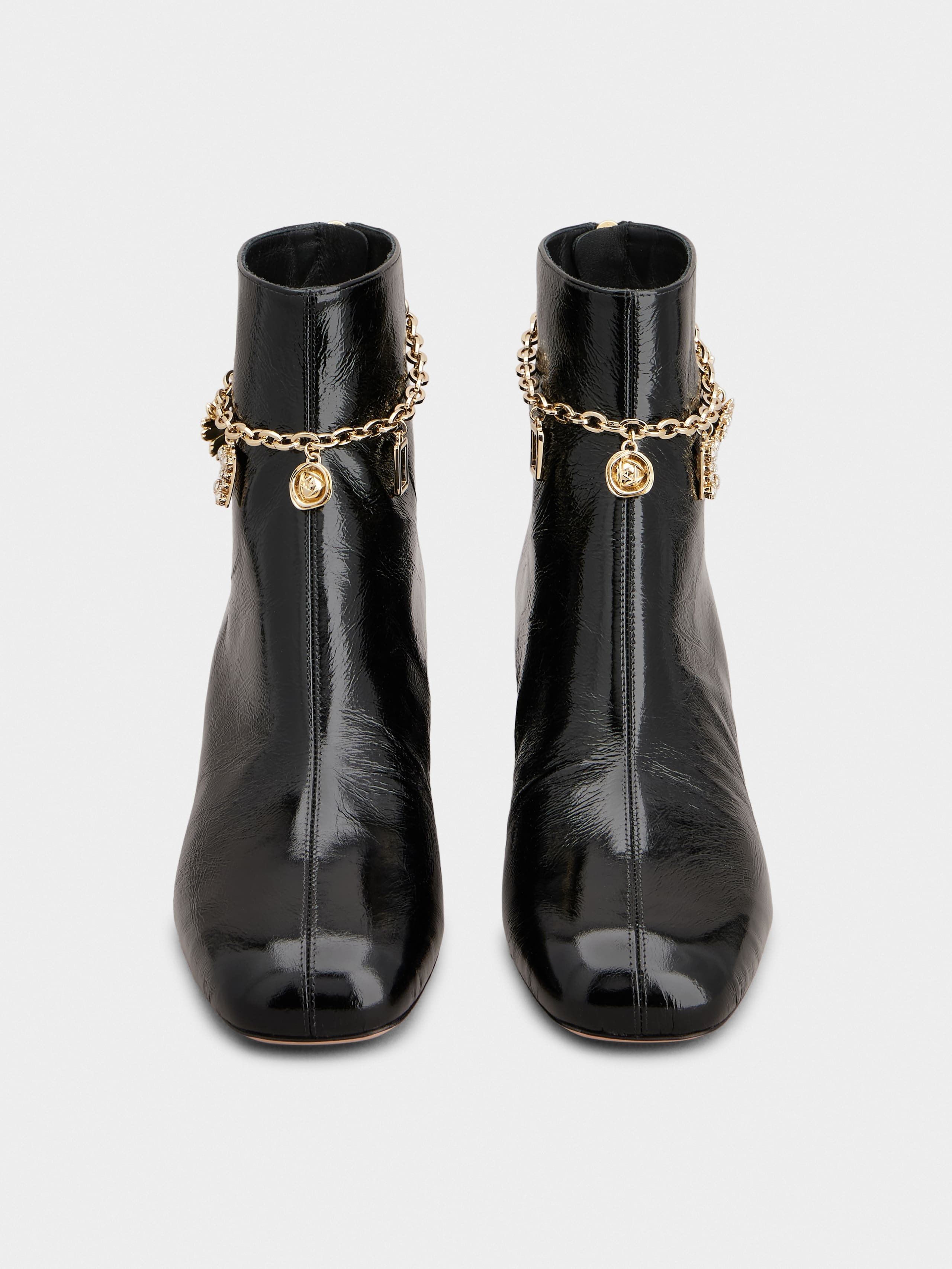 Très Vivier Booties in patent leather - 7