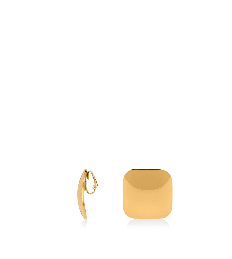 TOM FORD VINTAGE GOLD BRASS AMY EARRINGS outlook