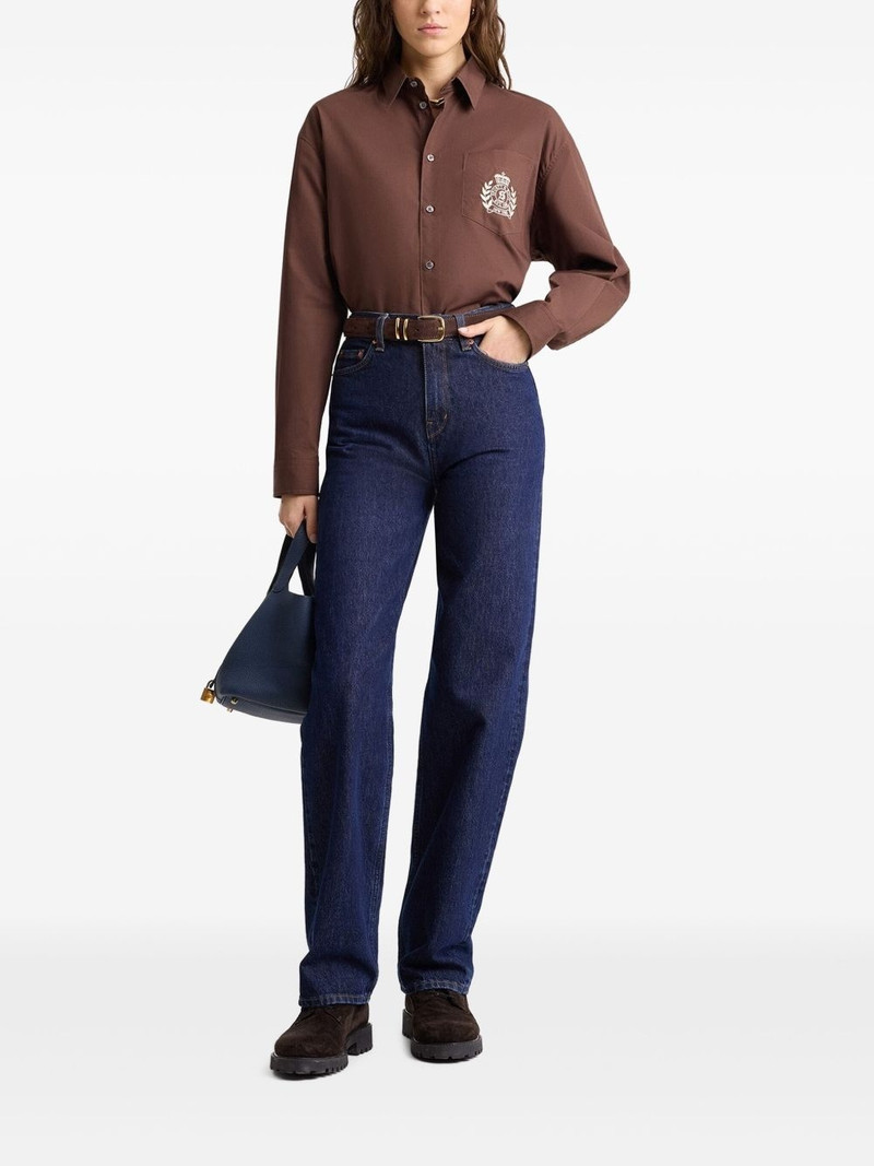 Sporty & Rich H&W Crest shirt outlook