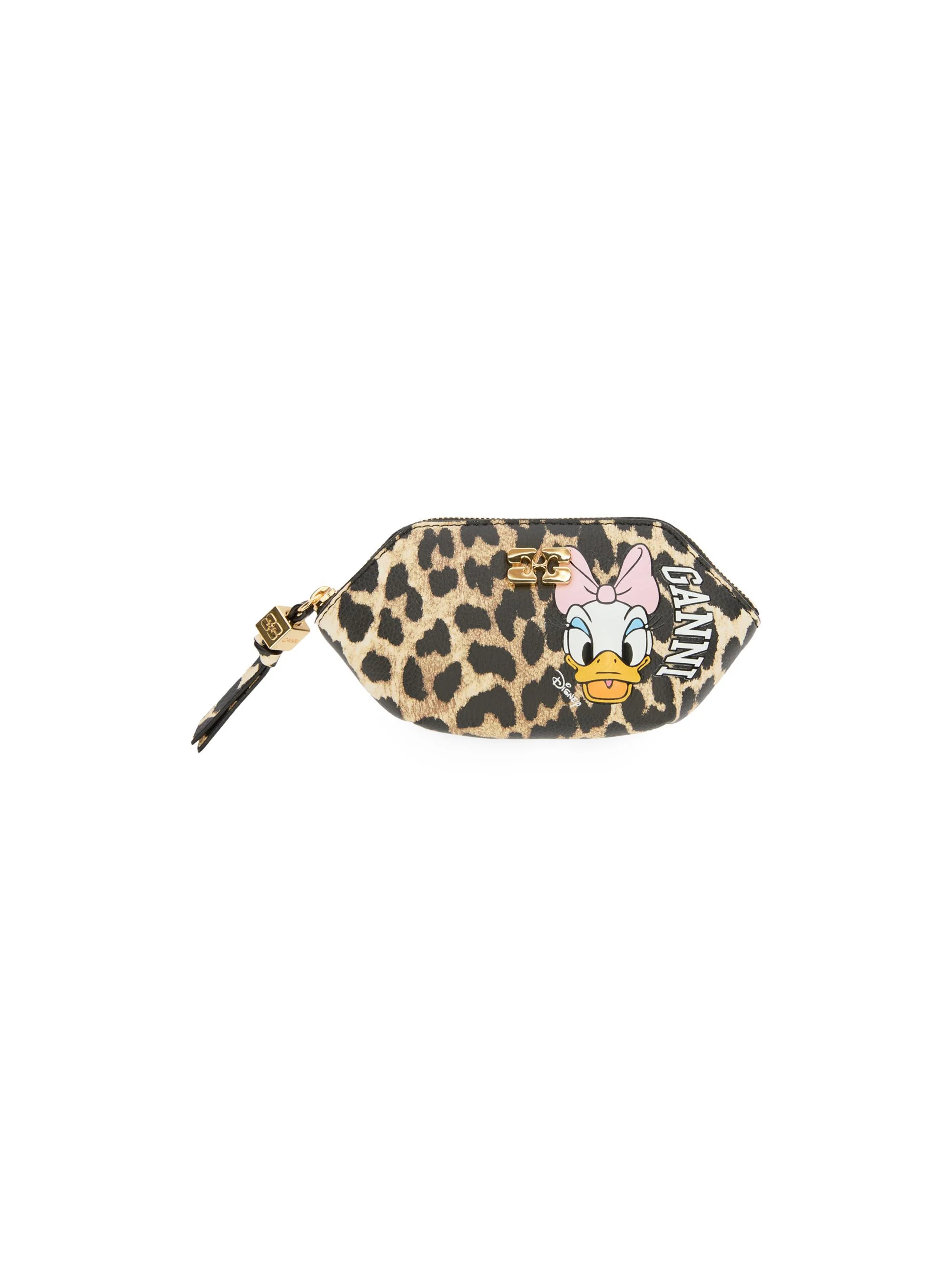 Women's x Disney Bou Leopard-Print Coin Purse - Almond Milk - 1