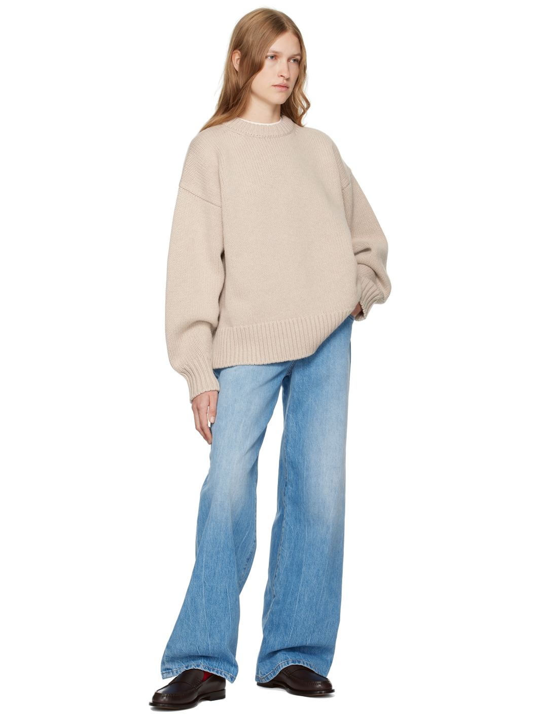 Beige Ophelia Sweater - 4