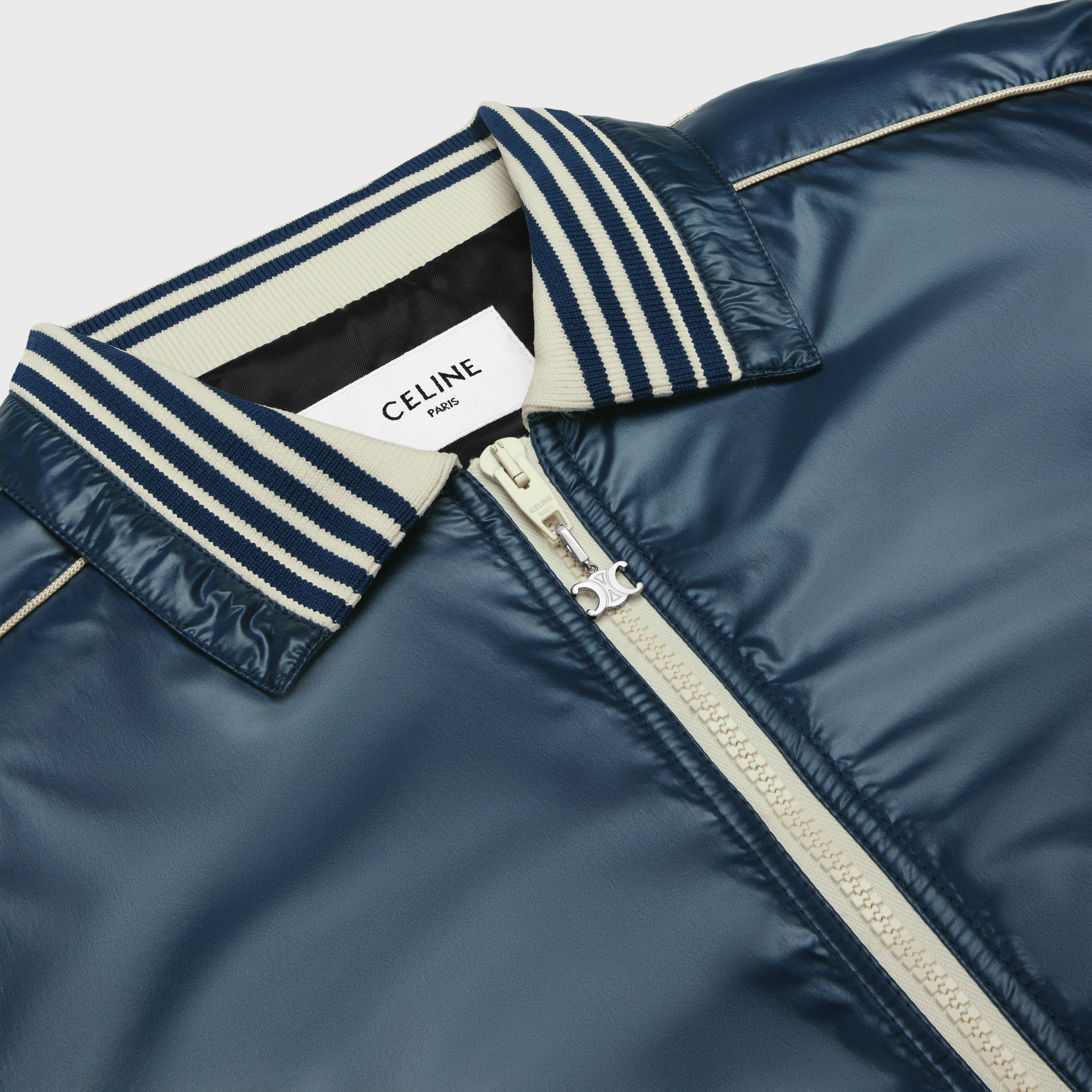 celine blouson jacket in lightweight nylon - 3