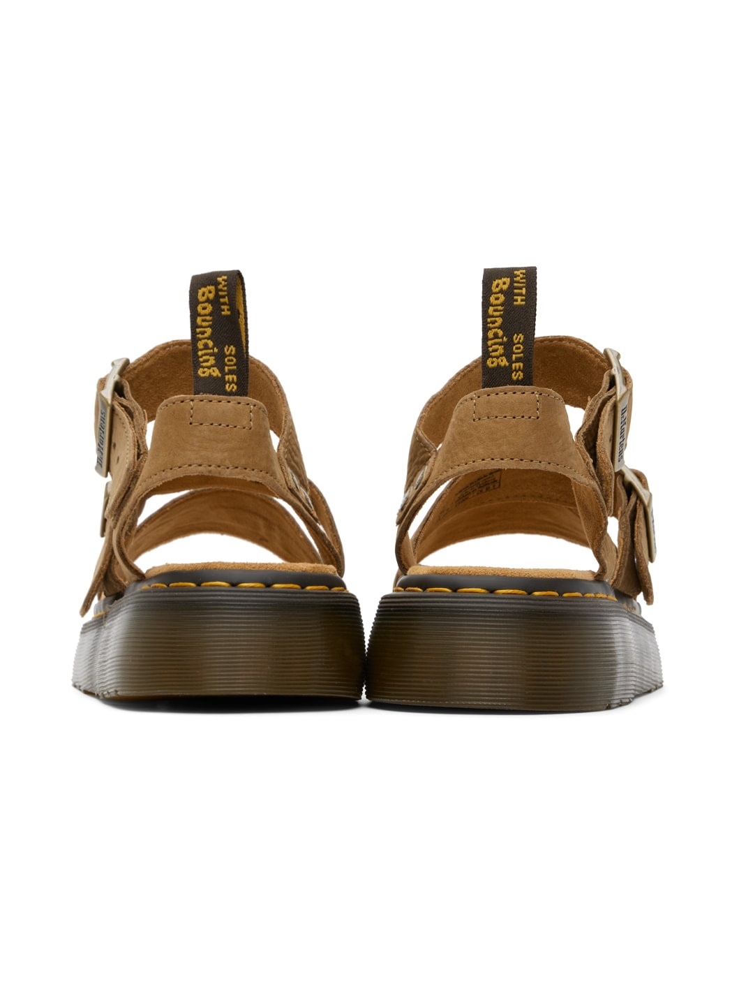 Tan Gryphon Quad Sandals - 2