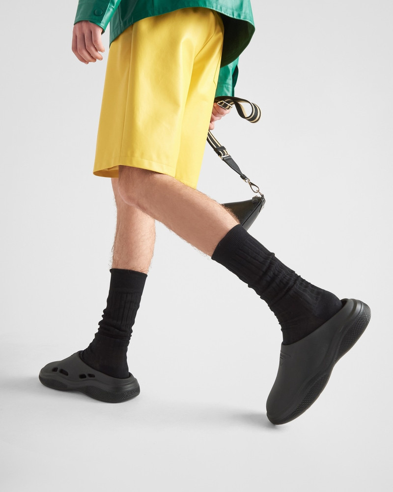 Prada Foam rubber mules outlook