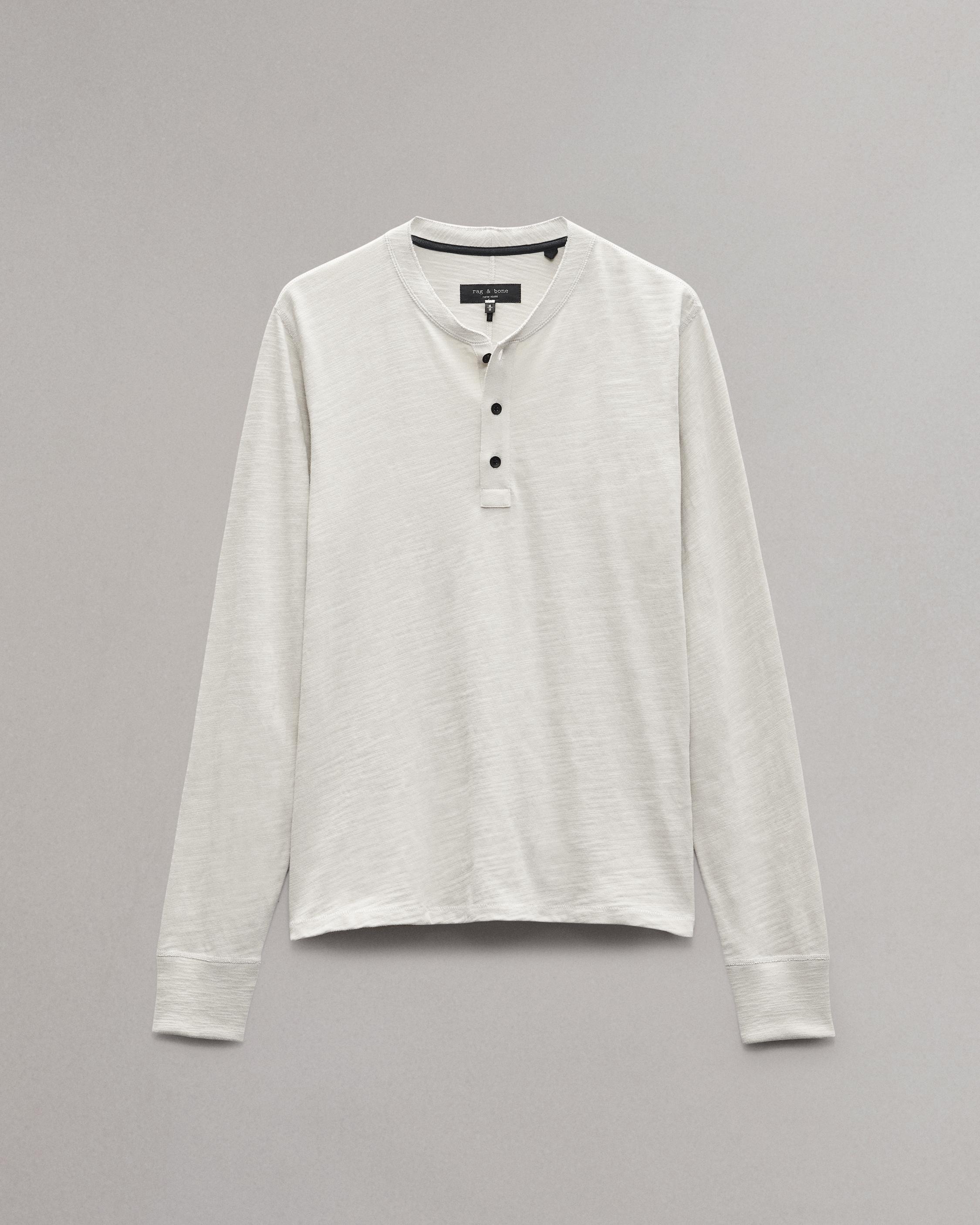 Classic Flame Long Sleeve Henley - 2