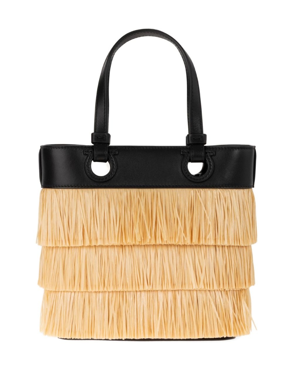 fringed tote bag - 3