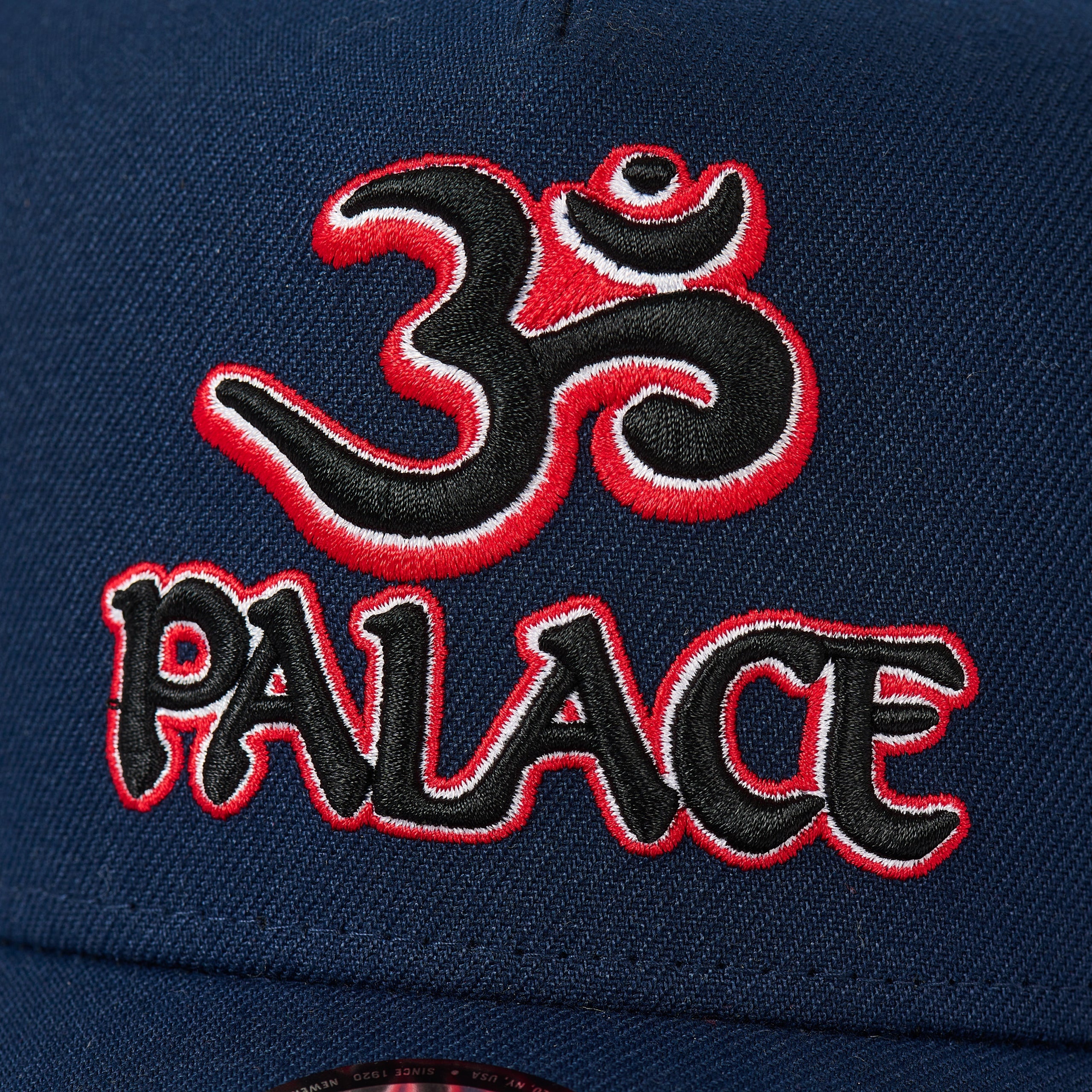 帽子 PALACE OM NEW ERA A-FRAME NAVY 1737975232-palace-om-new-era-a