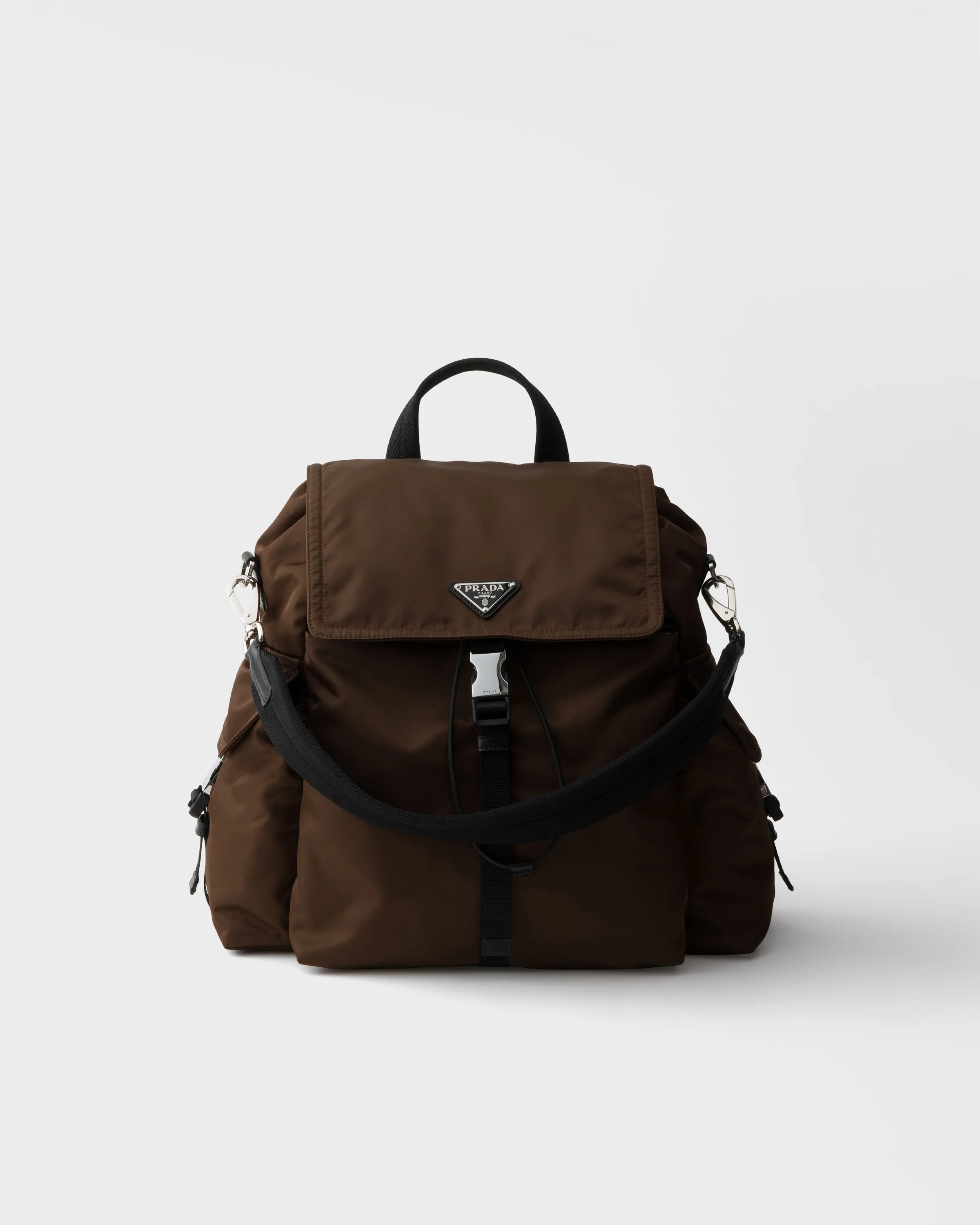 Prada Explore Re-Nylon and leather backpack - 1