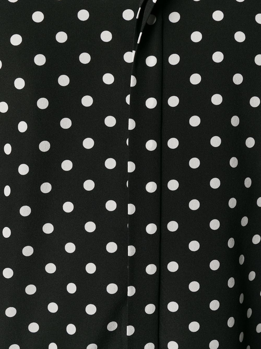 polka dot printed shirt - 5