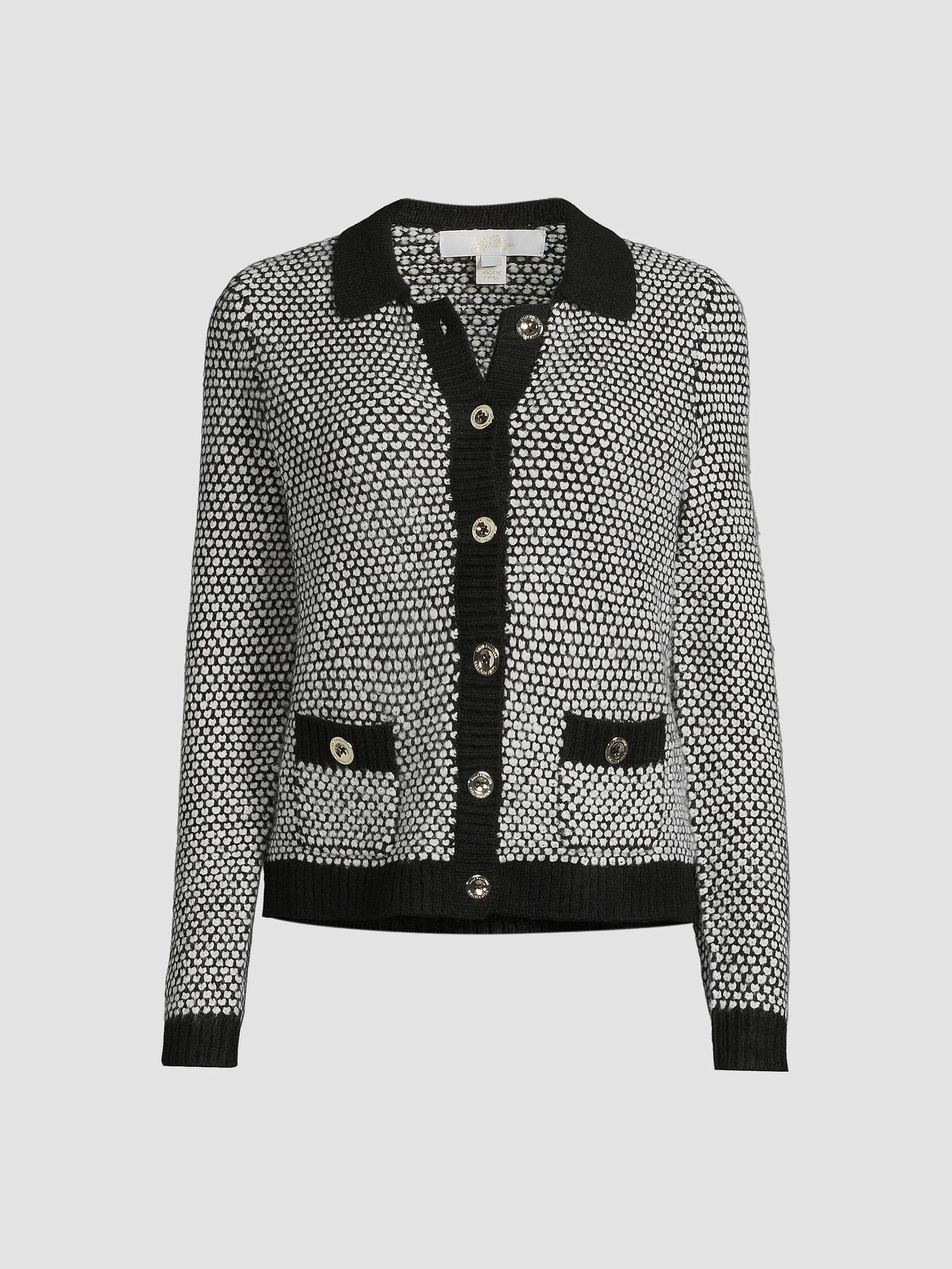 Women's Cormac Sweater Set - Black Safari Tweed - 1