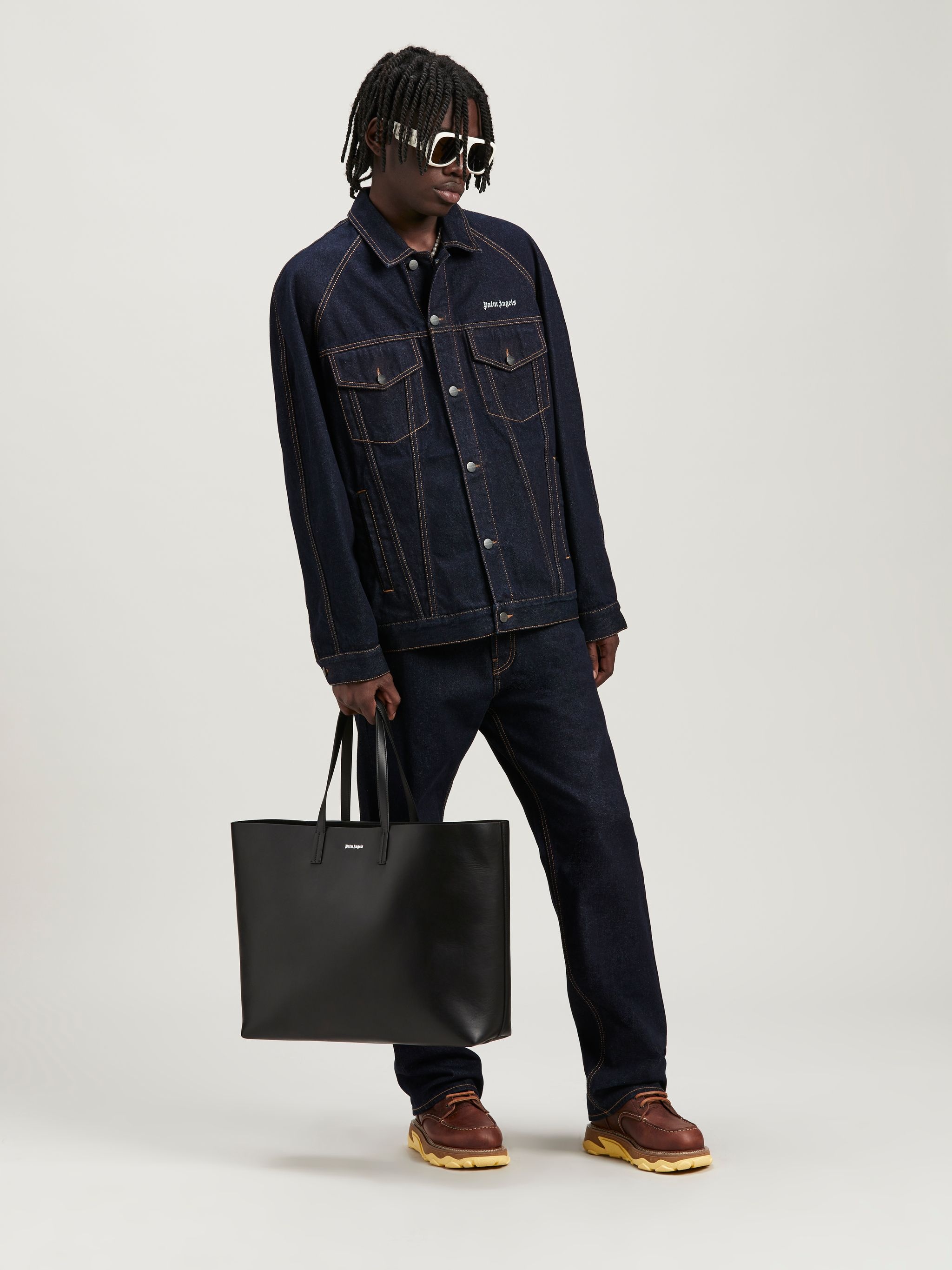 Leather Classic Shopping Bag - 3