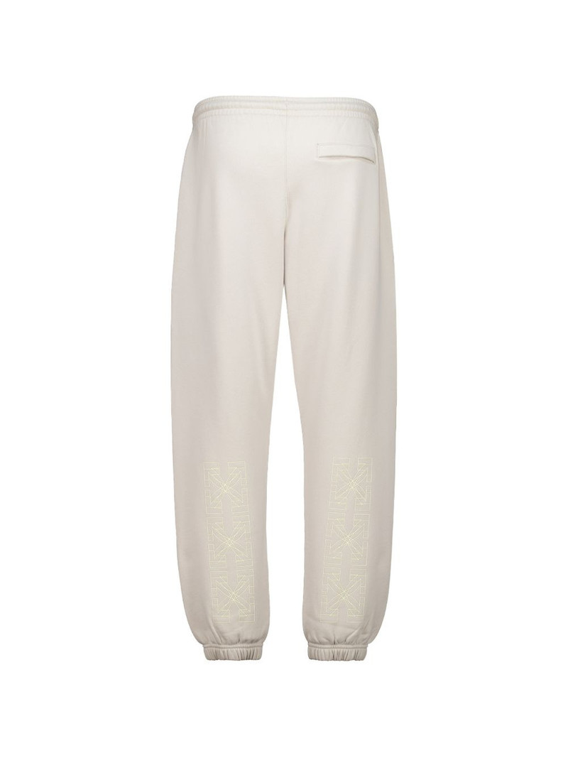 Off-White double arrow cuffed trousers outlook