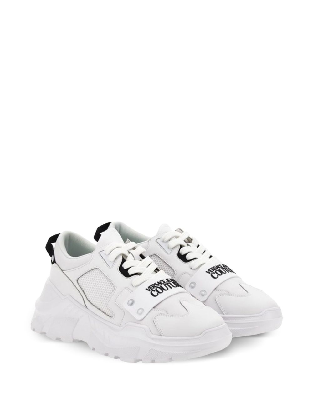 mesh-panelled sneakers - 2
