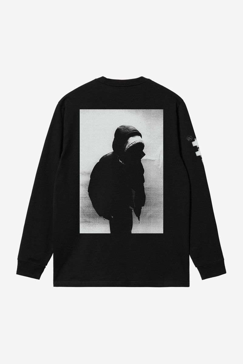 Long Sleeve Archive Script T-Shirt 1