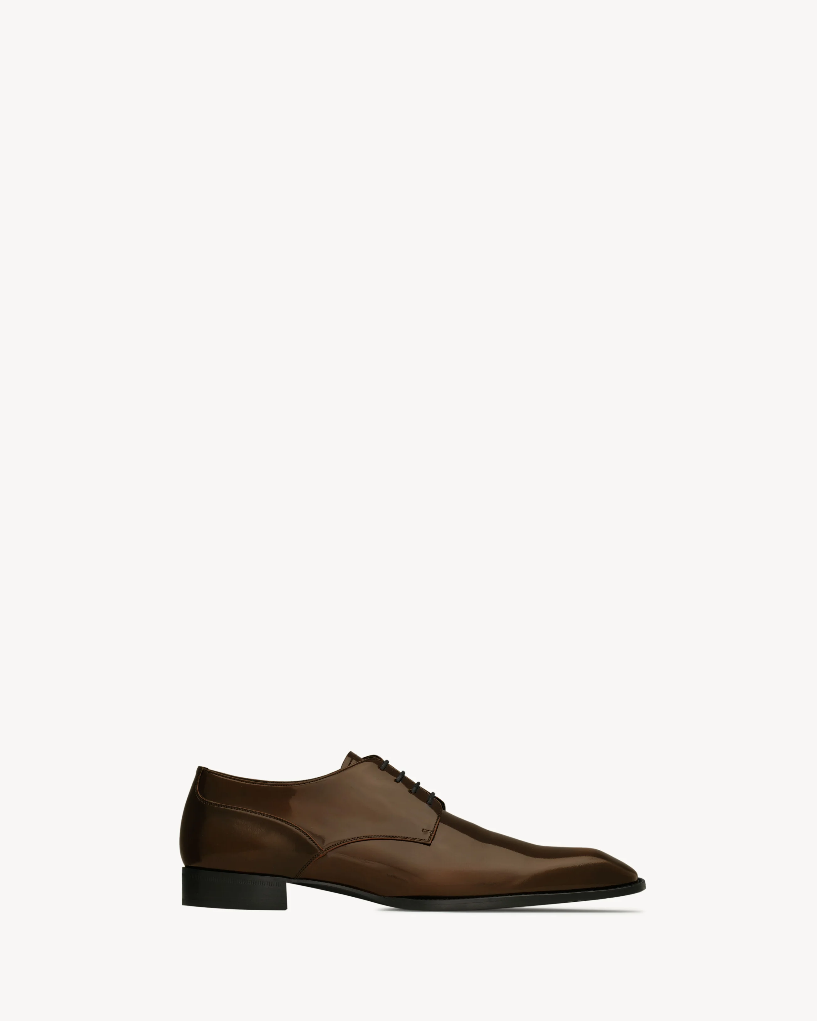 STANTON DERBIES IN GLAZED LEATHER - 1