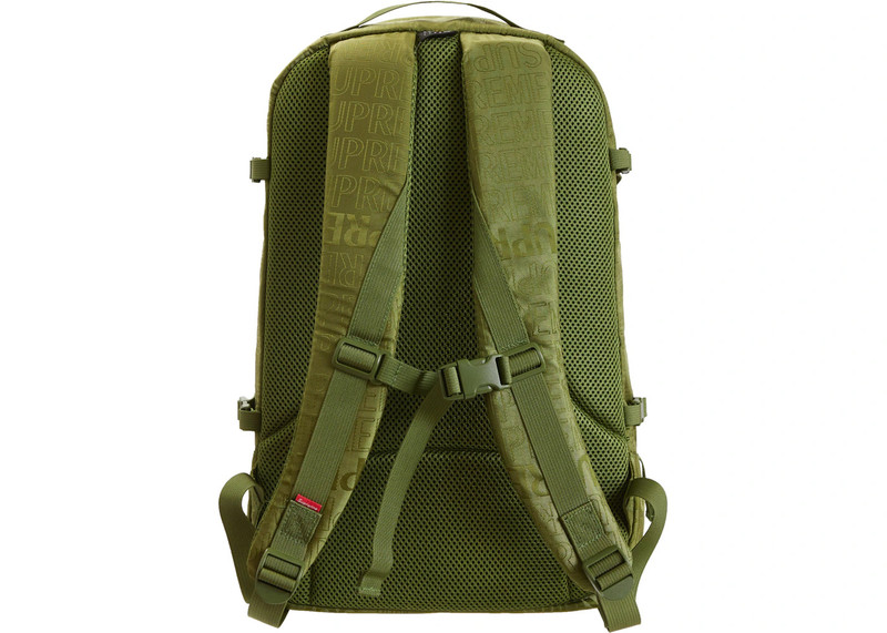 Supreme Supreme Backpack (SS19) Olive outlook