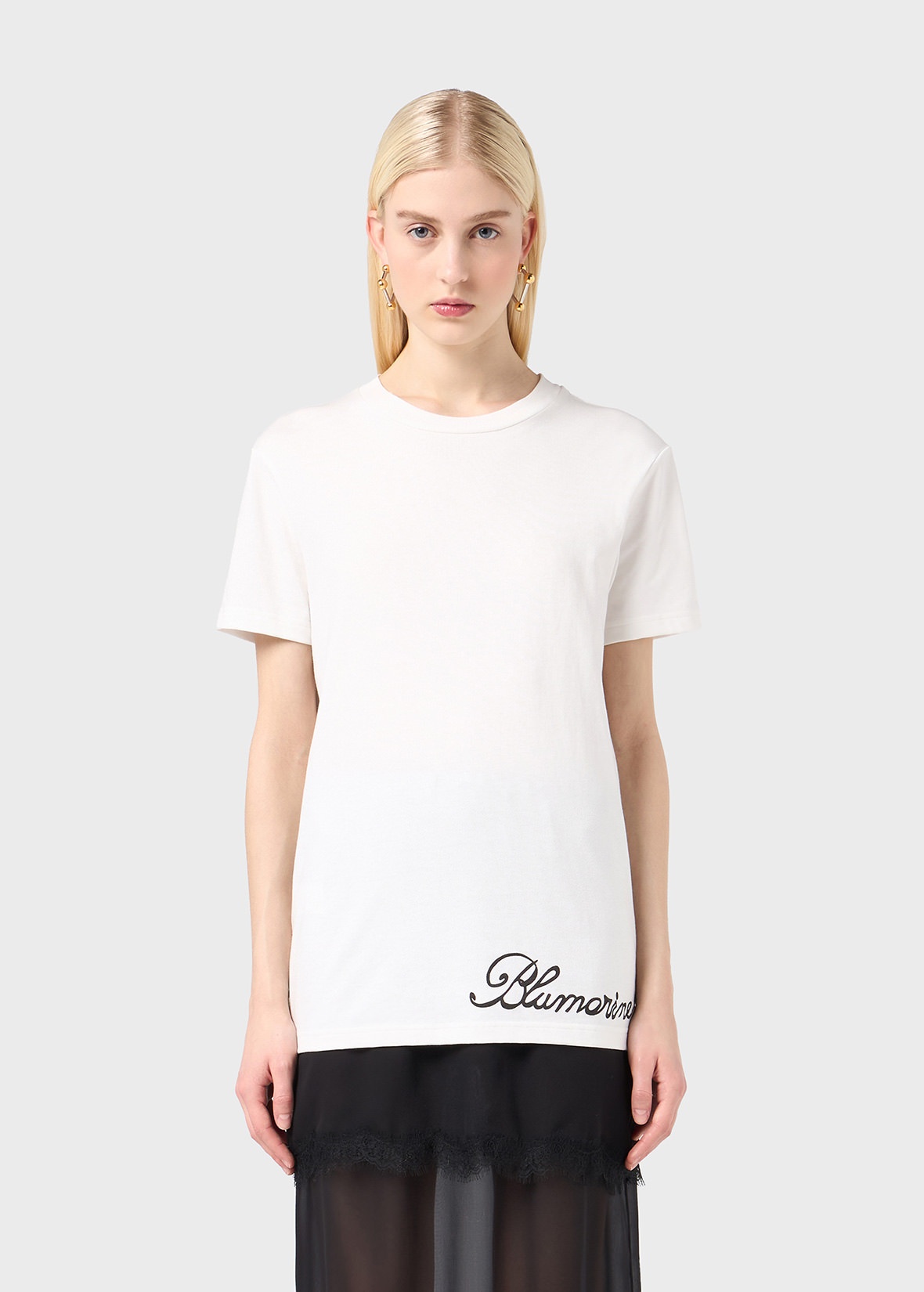 T-SHIRT WITH PRINT AND LOGO - 3