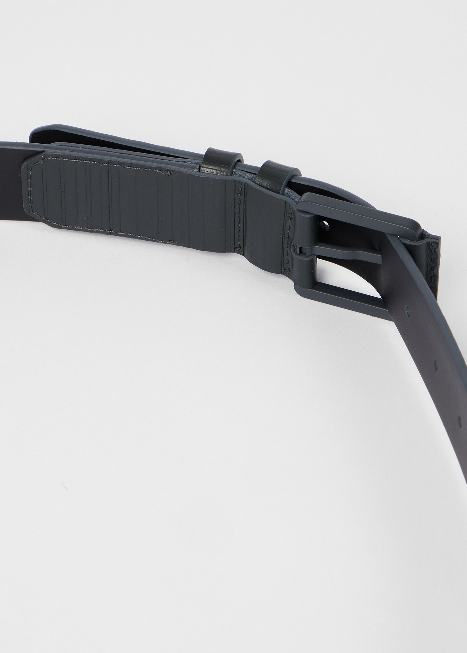 Charcoal 'Shadow Stripe' Belt - 4