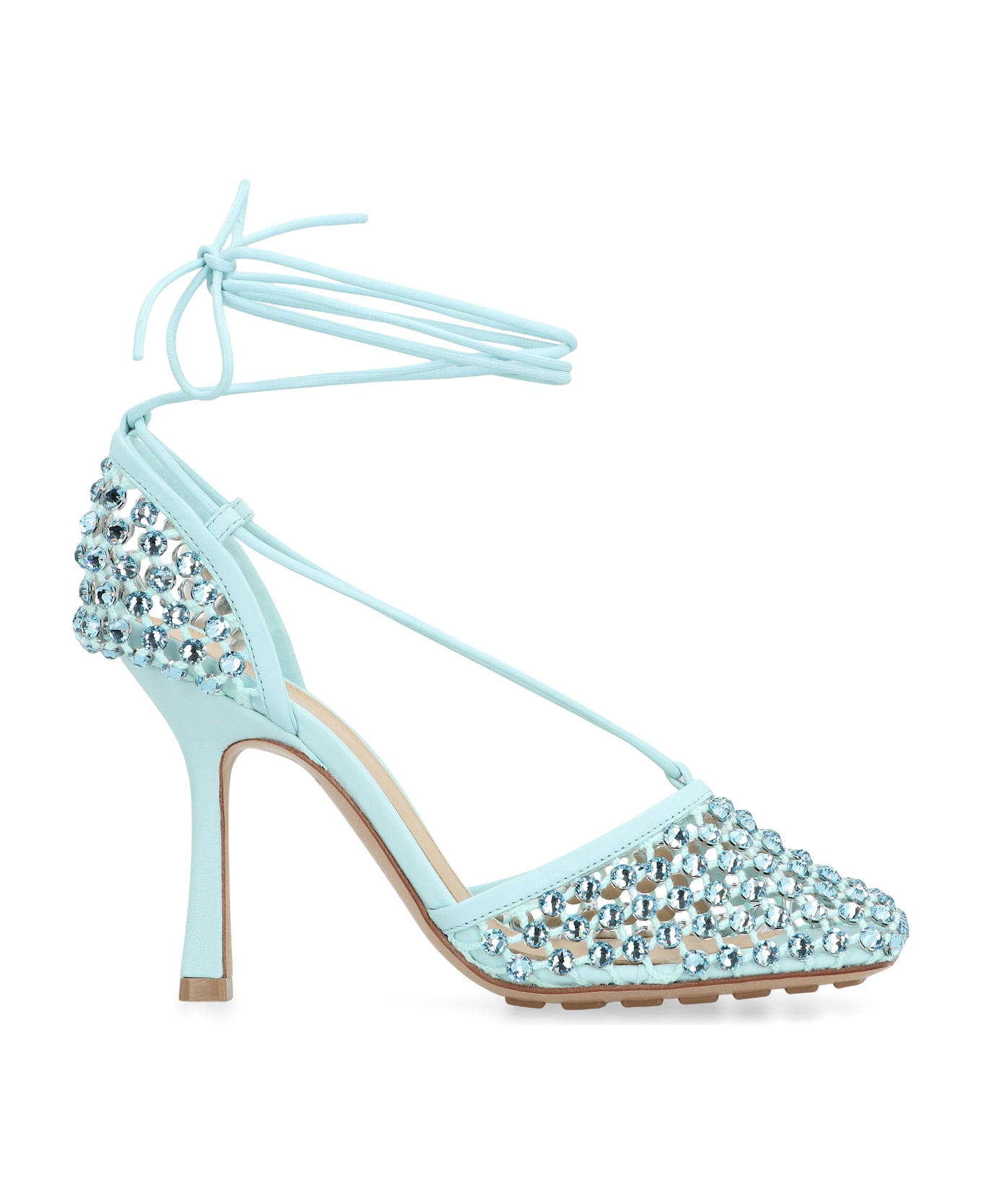 Sparkle Stretch Heeled Sandals - 2