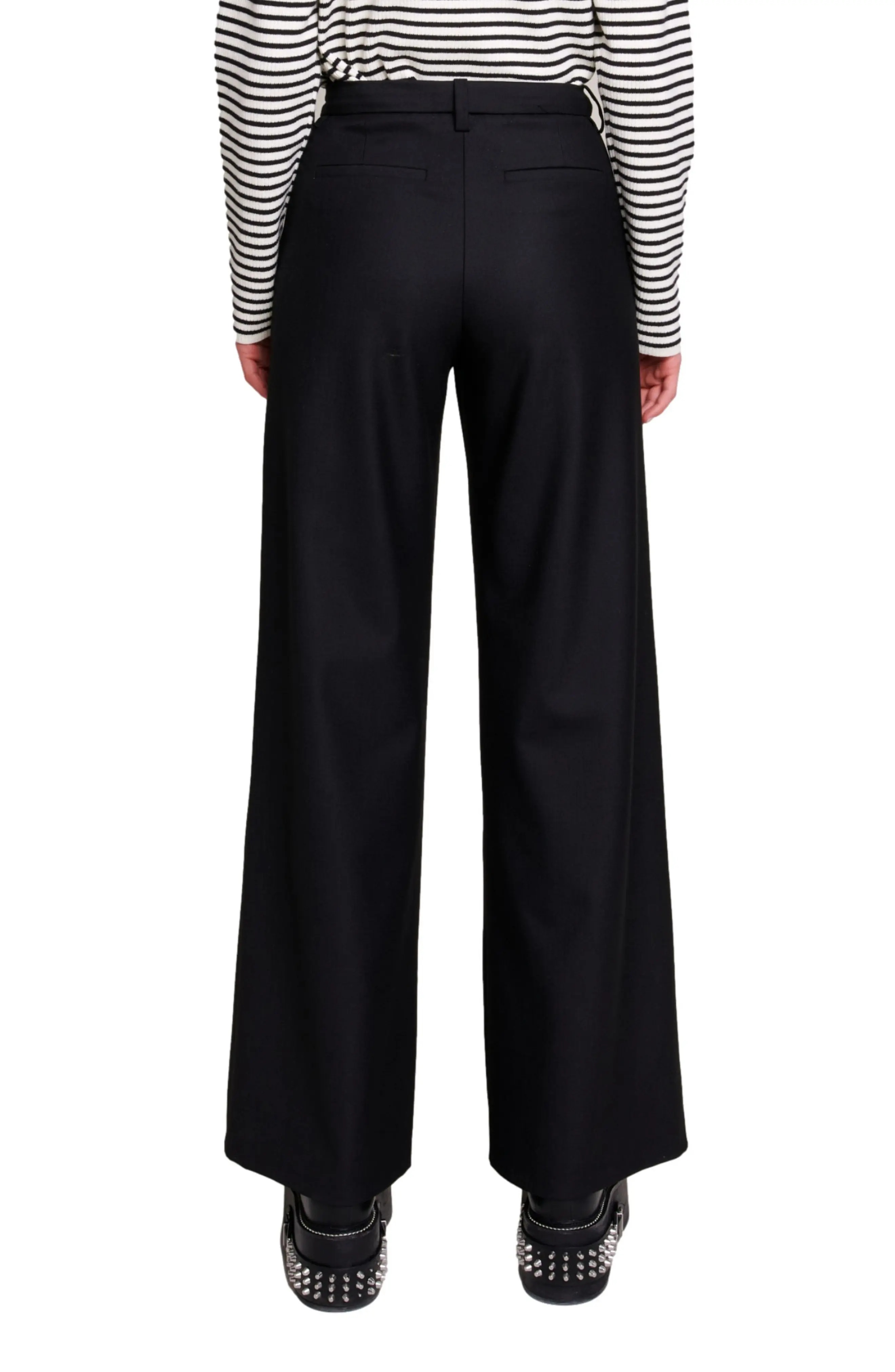 Flare Leg Pants - 2